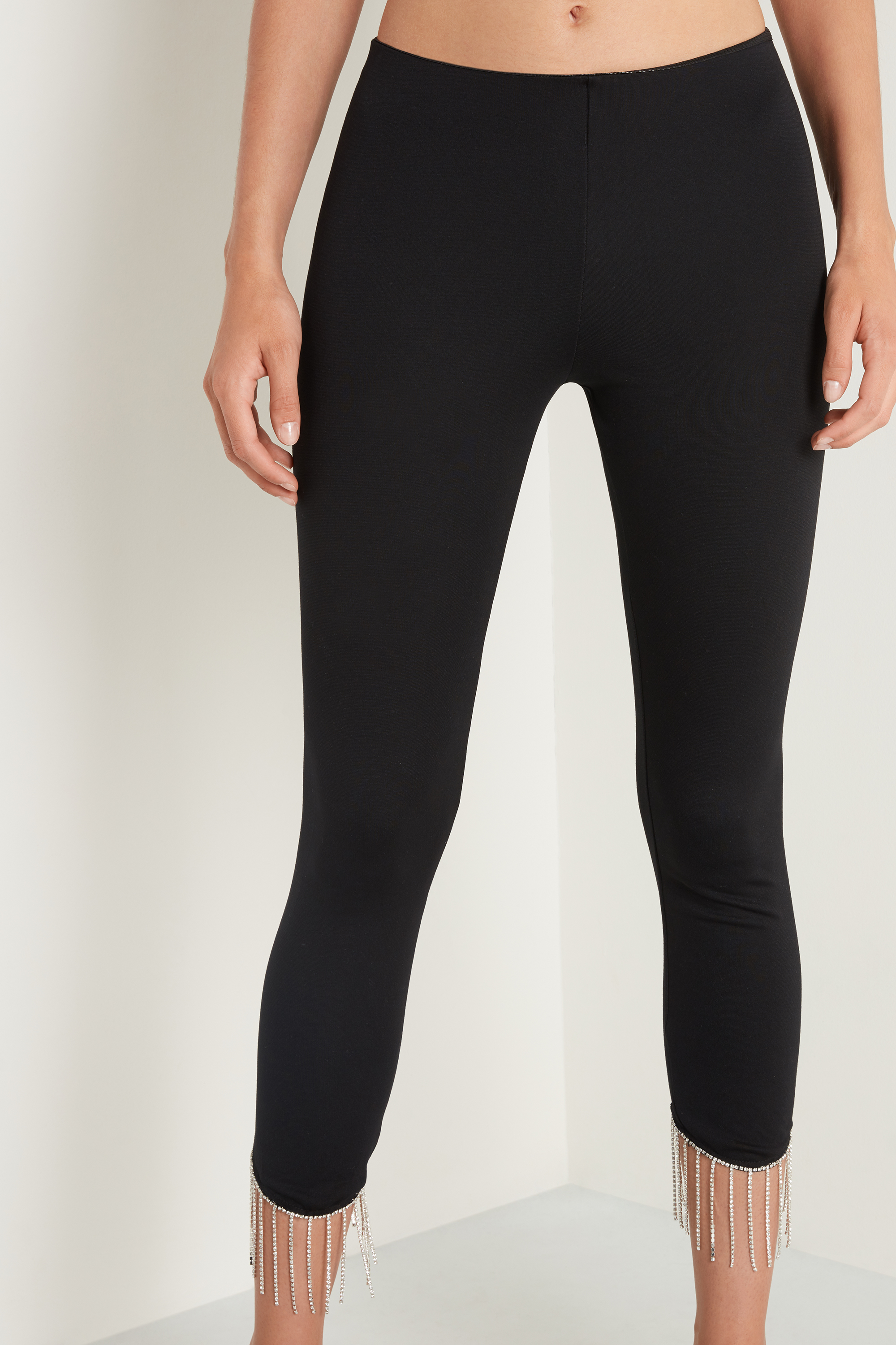 rhinestone yoga pants