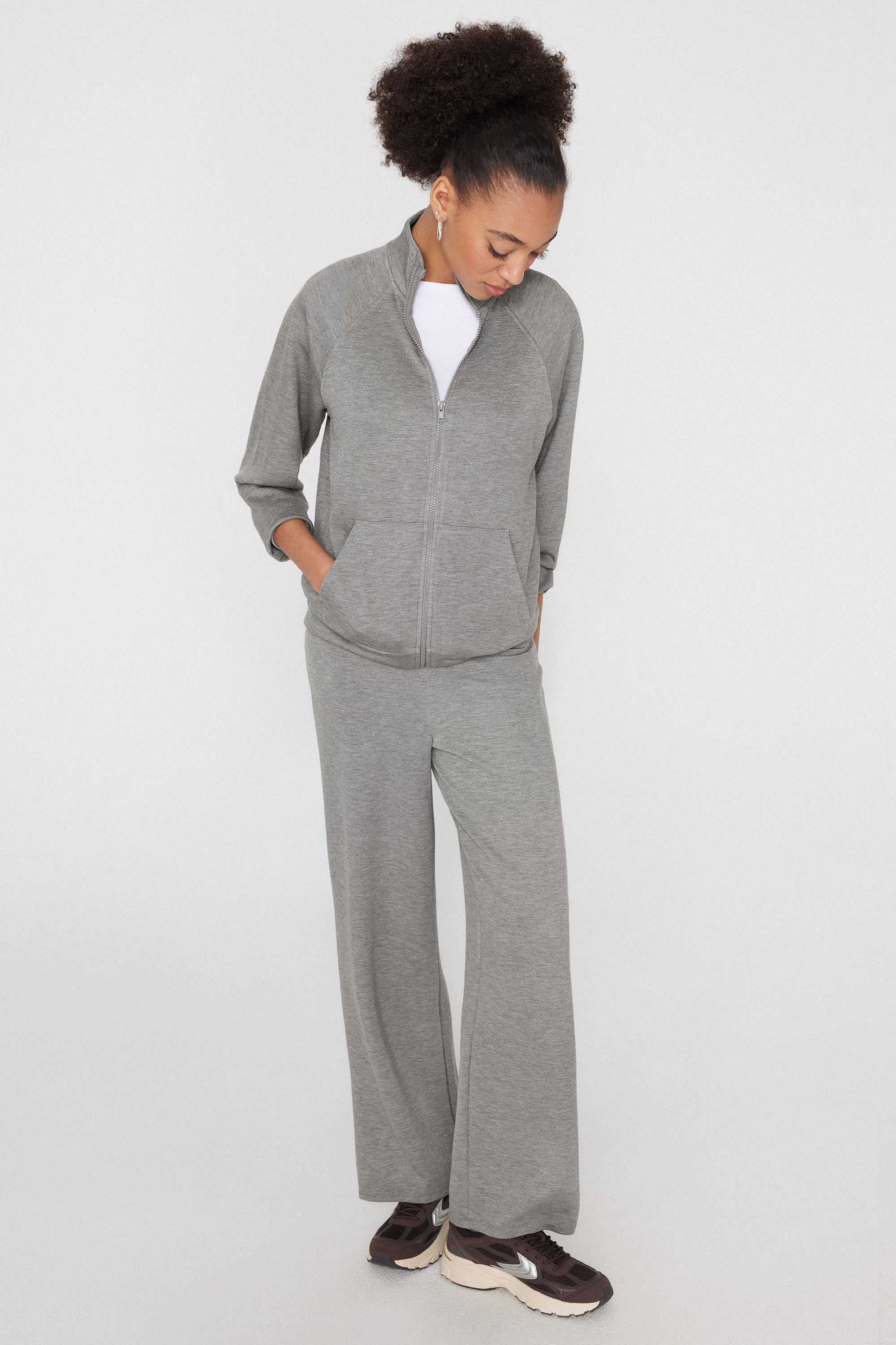 Pantalones Largos Palazzo Soft Touch