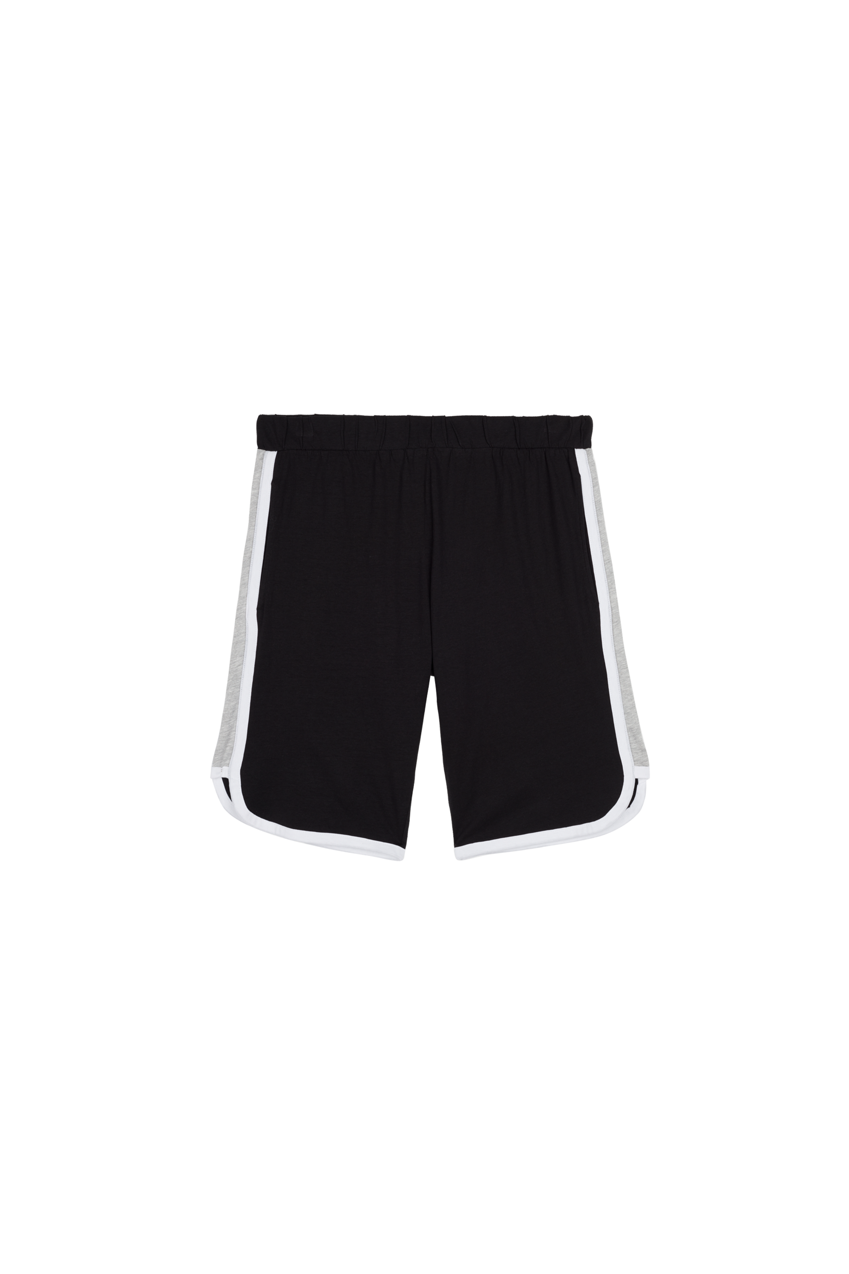 Cotton Jersey Shorts with Side Stripes Shorts Men Tezenis