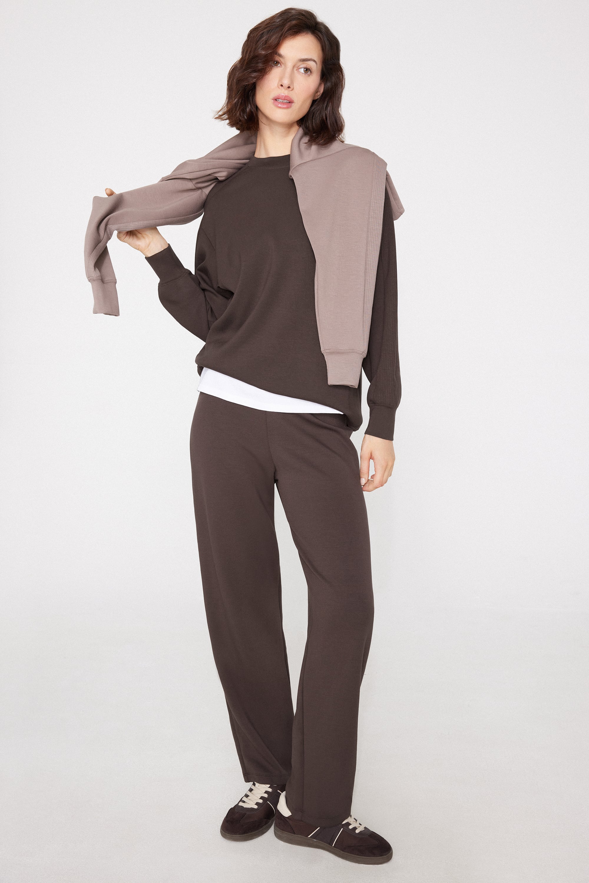 Lange gerade Hose Soft Touch