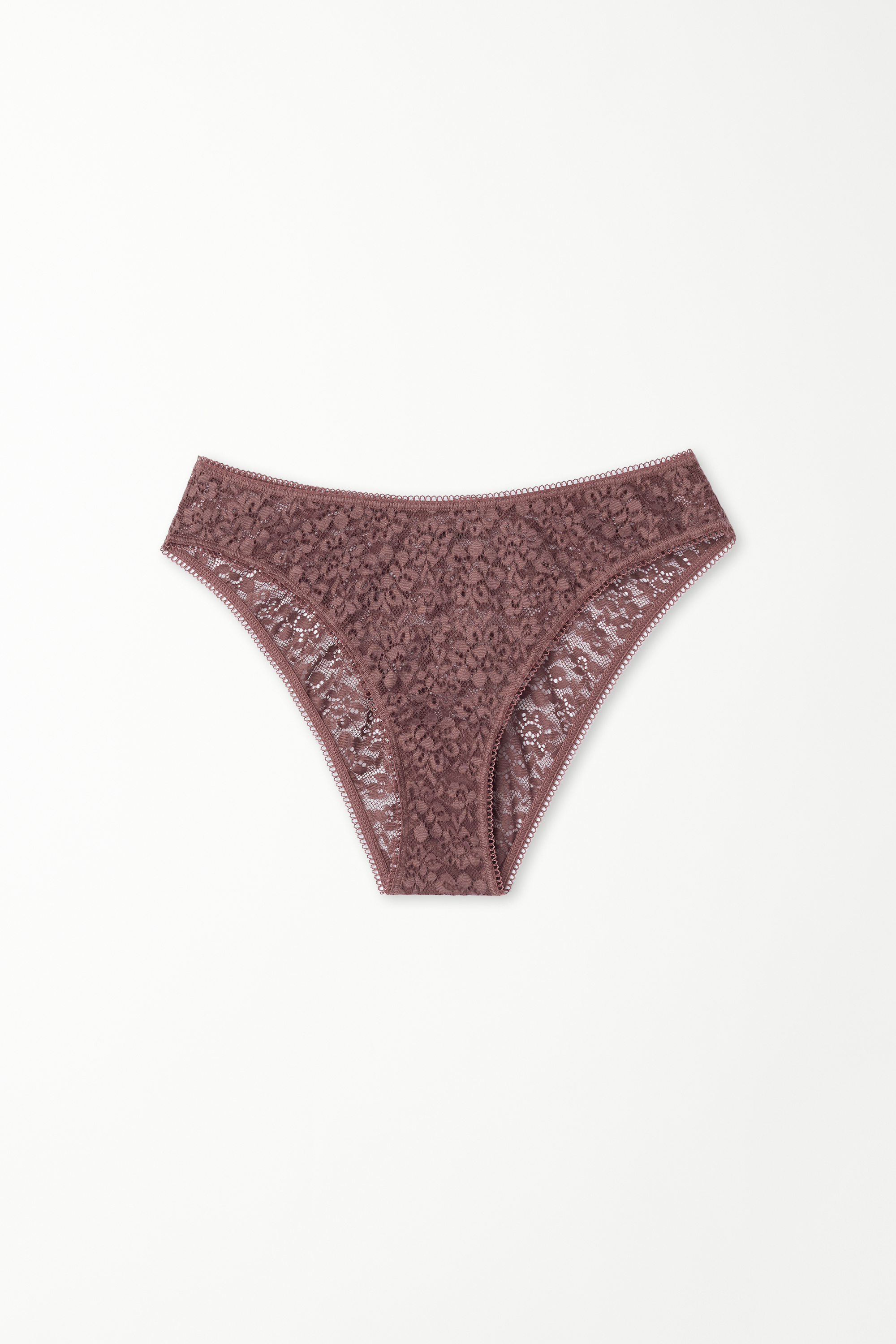 High-Cut Recycled Lace Pants