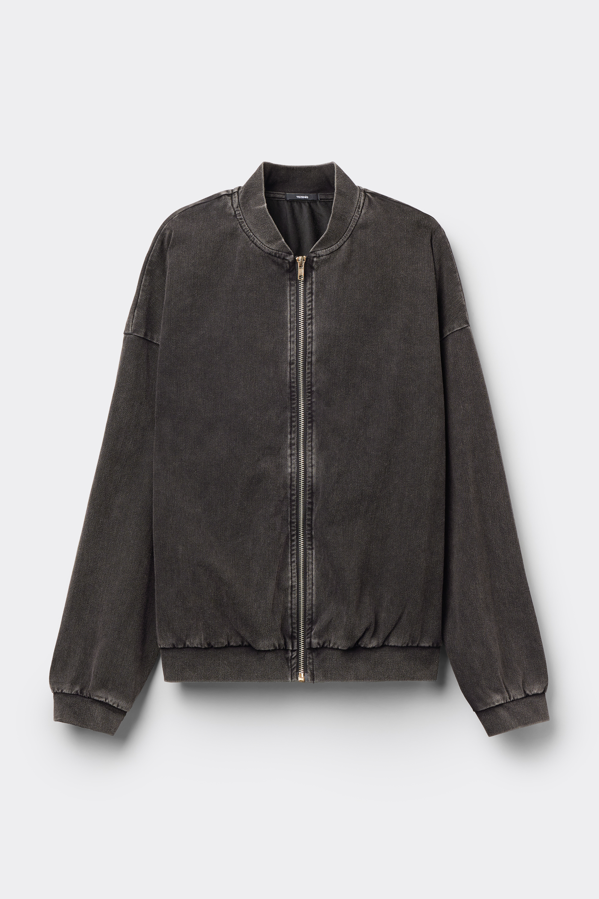 Stretch Denim Bomber