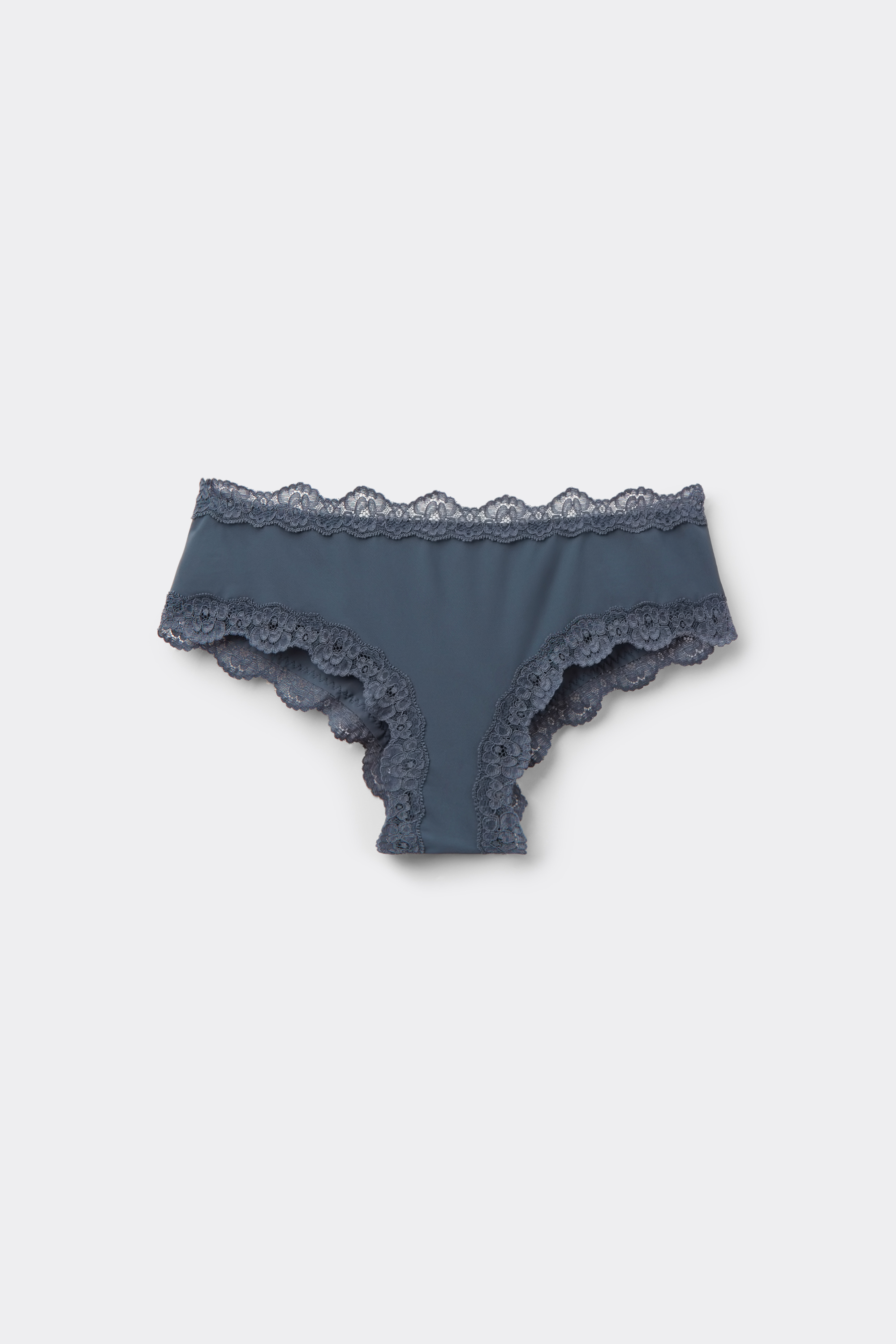 Culotte Brésilienne en Microfibre recycle en Dentelle