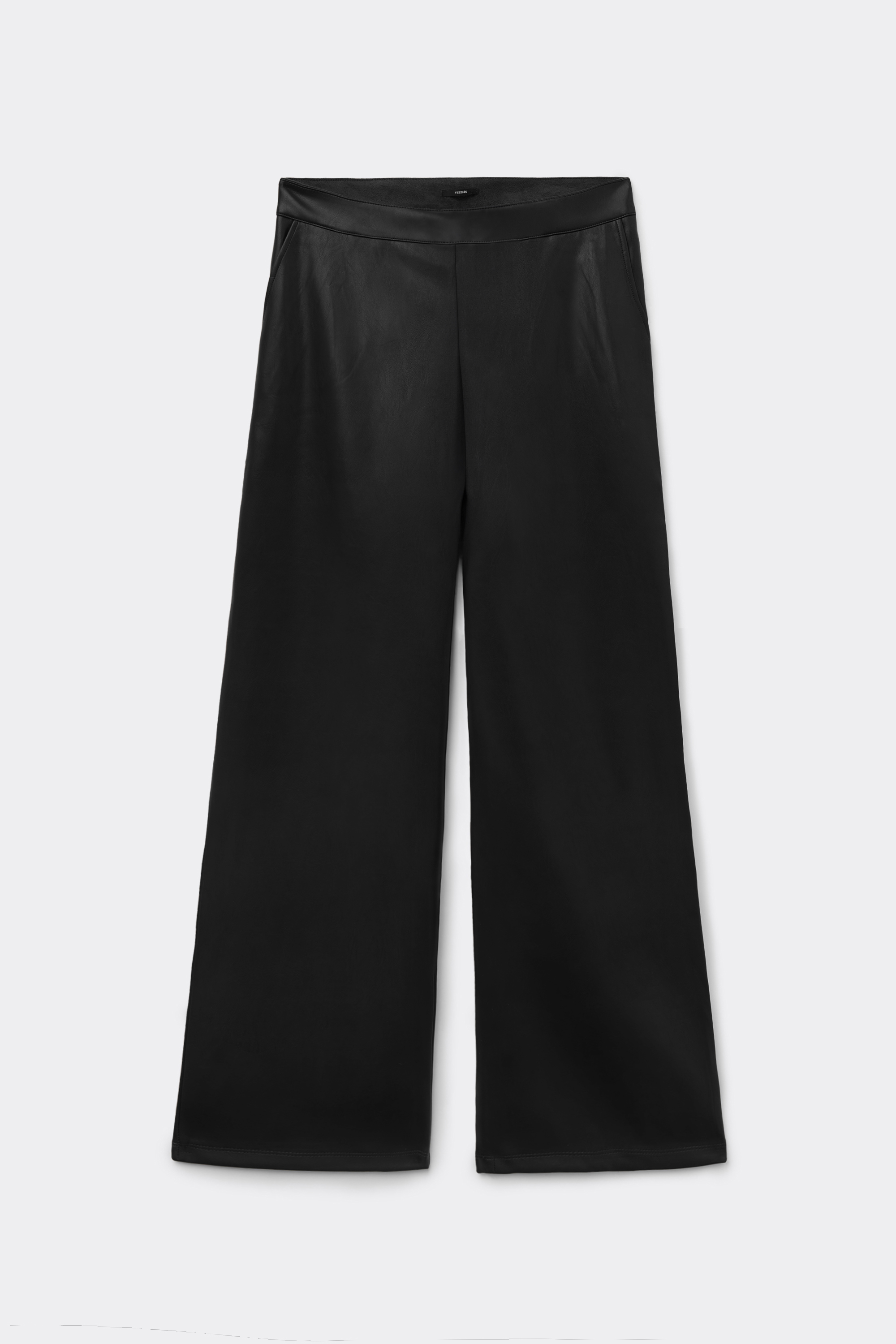 Pantaloni a Palazzo Effetto Pelle