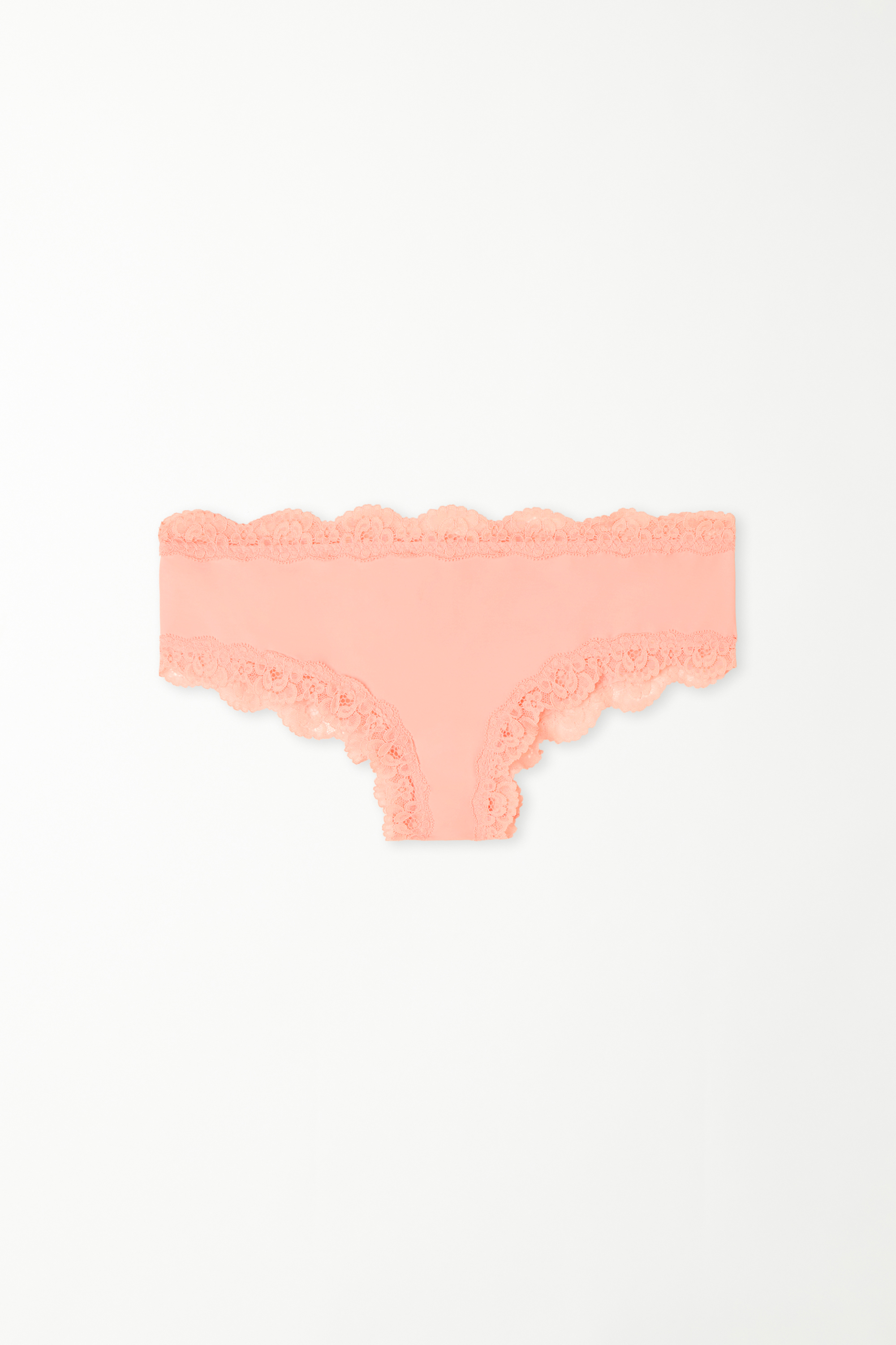 Lace and Microfiber Cheeky Hipster