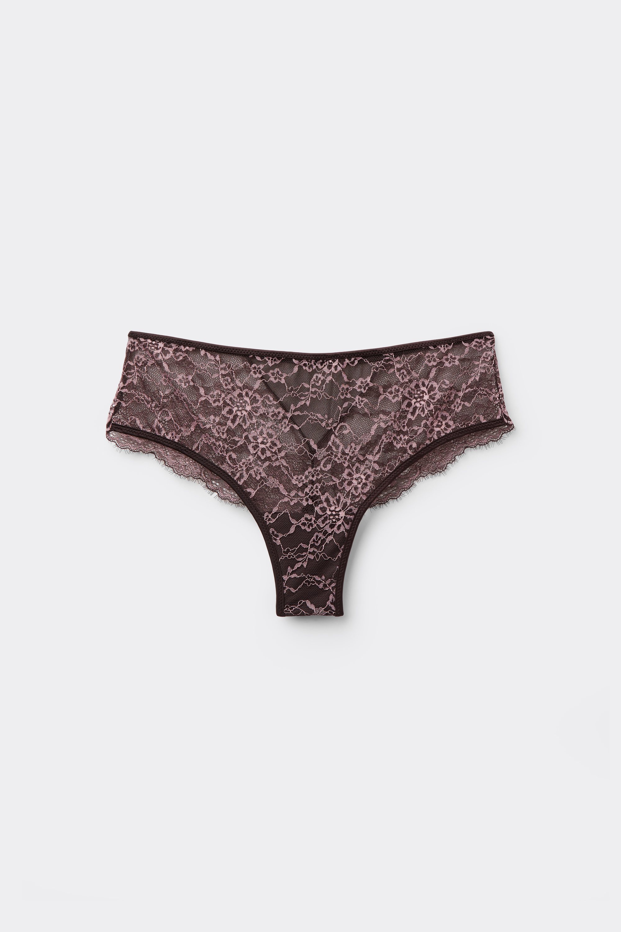 Midnight Bloom Brazilian Hipster Panties