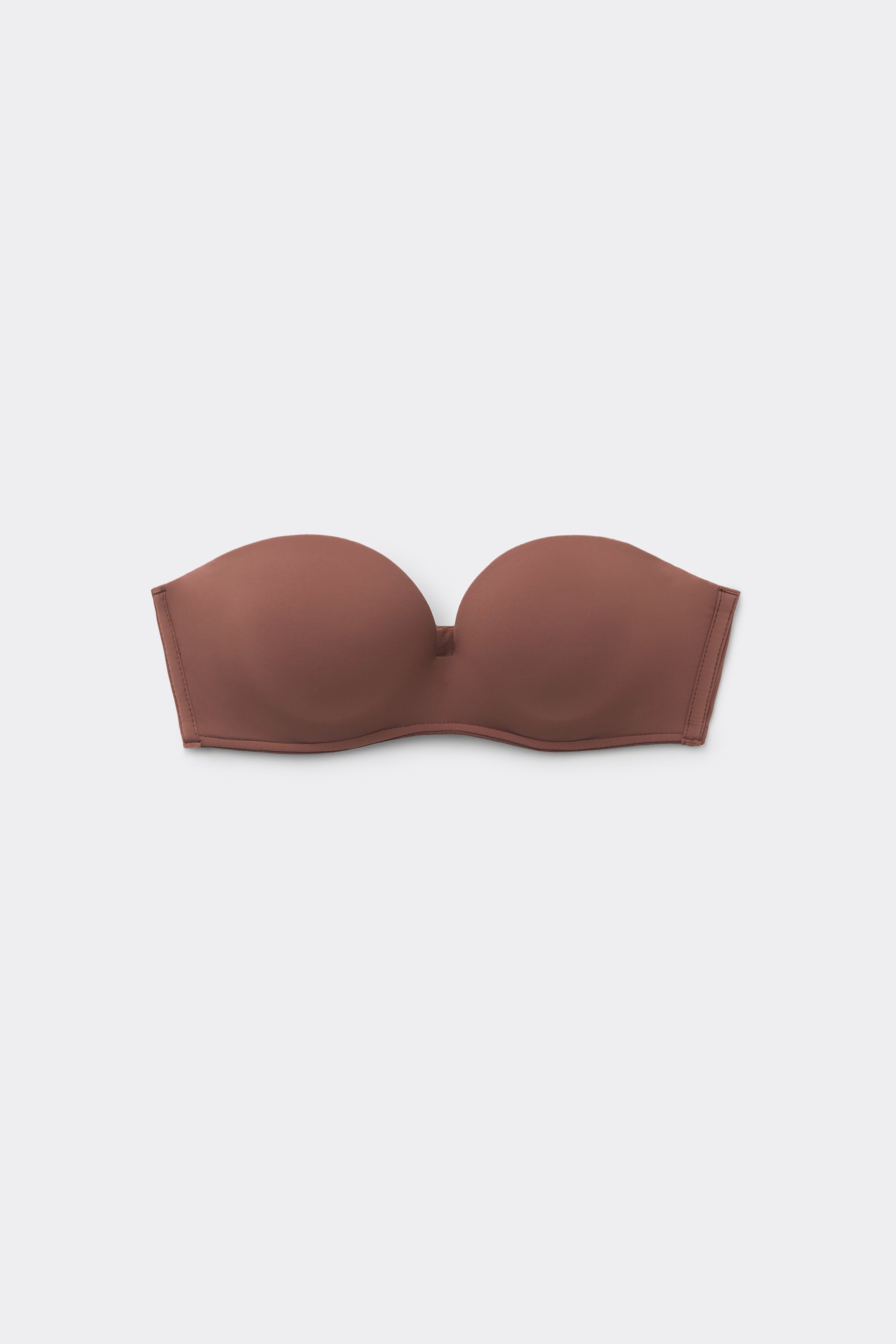 Reggiseno Fascia Imbottita Scollata Microfibra Riciclata