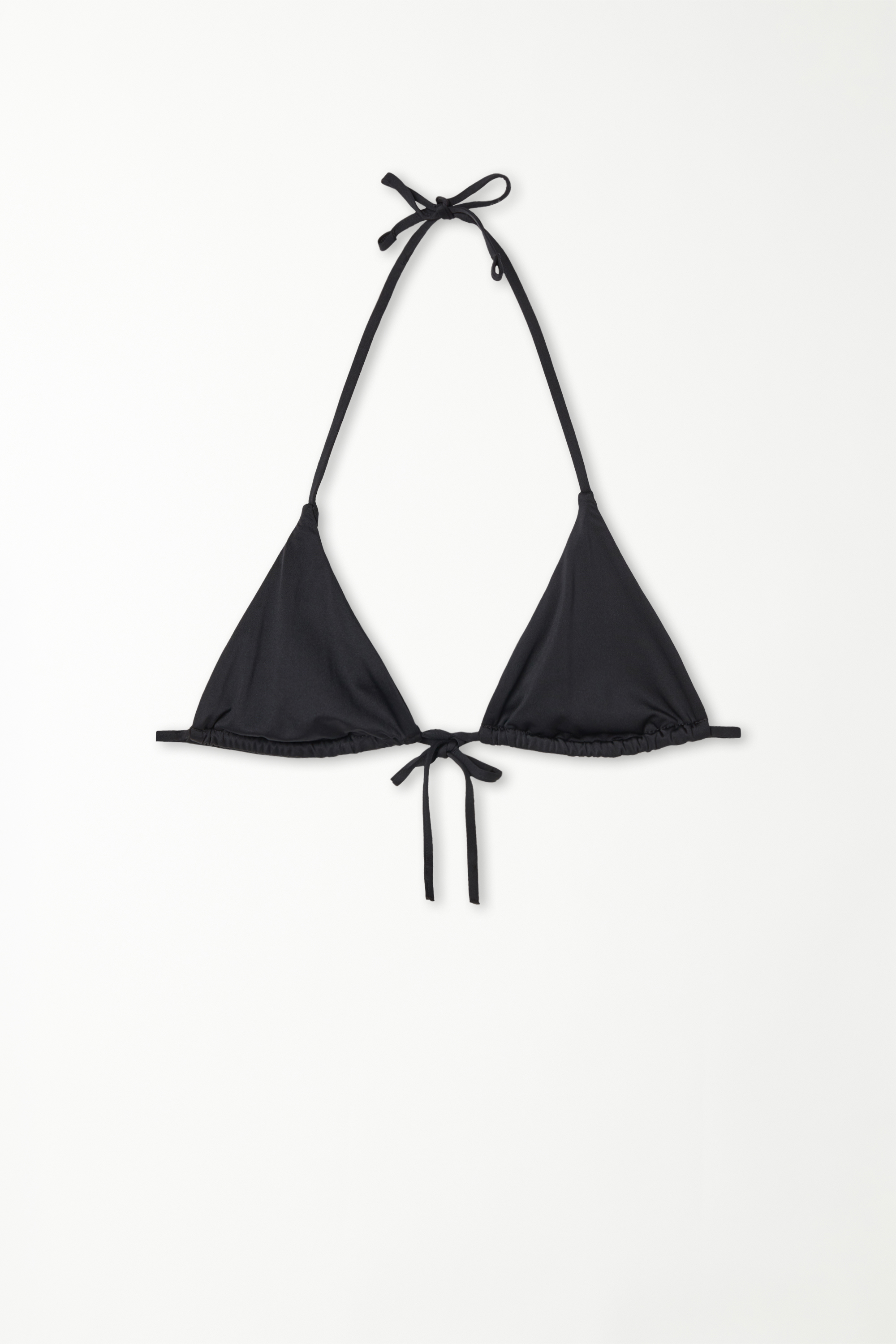 Curtain String Recycled Microfiber Triangle Top Bikini