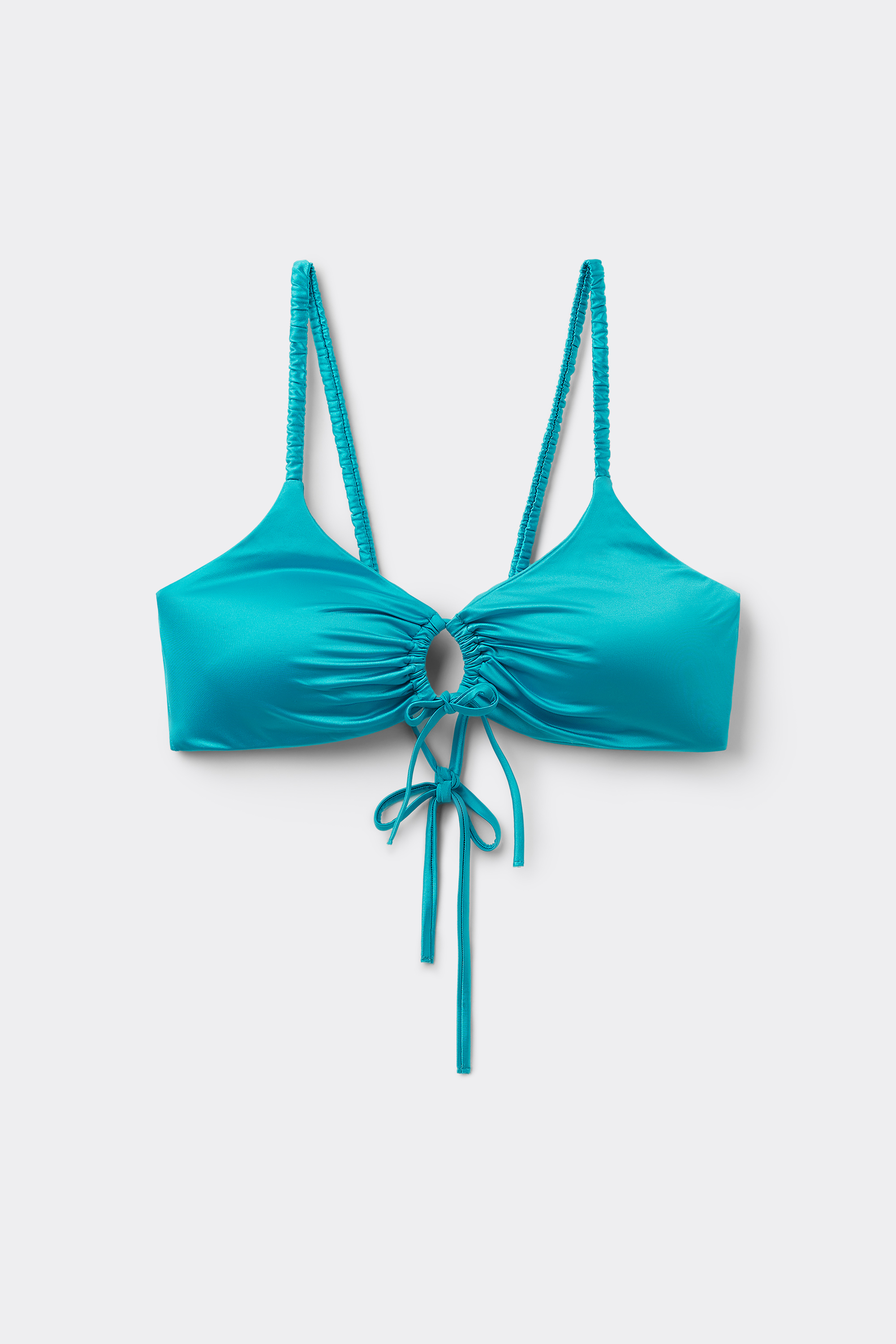 Bikini Brasier con Relleno Extraíble y Cordón Shiny Glam