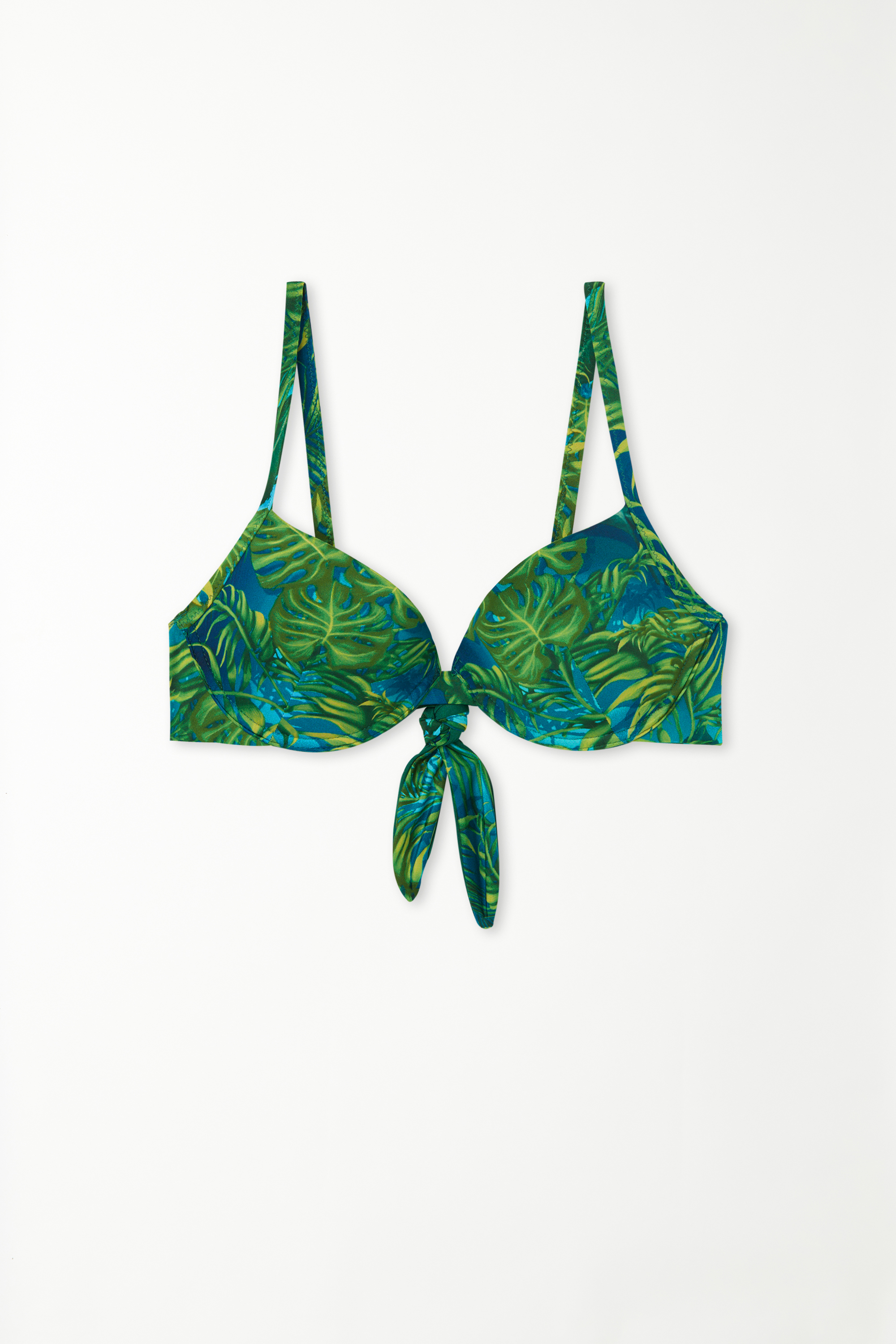 Bikinová Push-upka Emerald Jungle