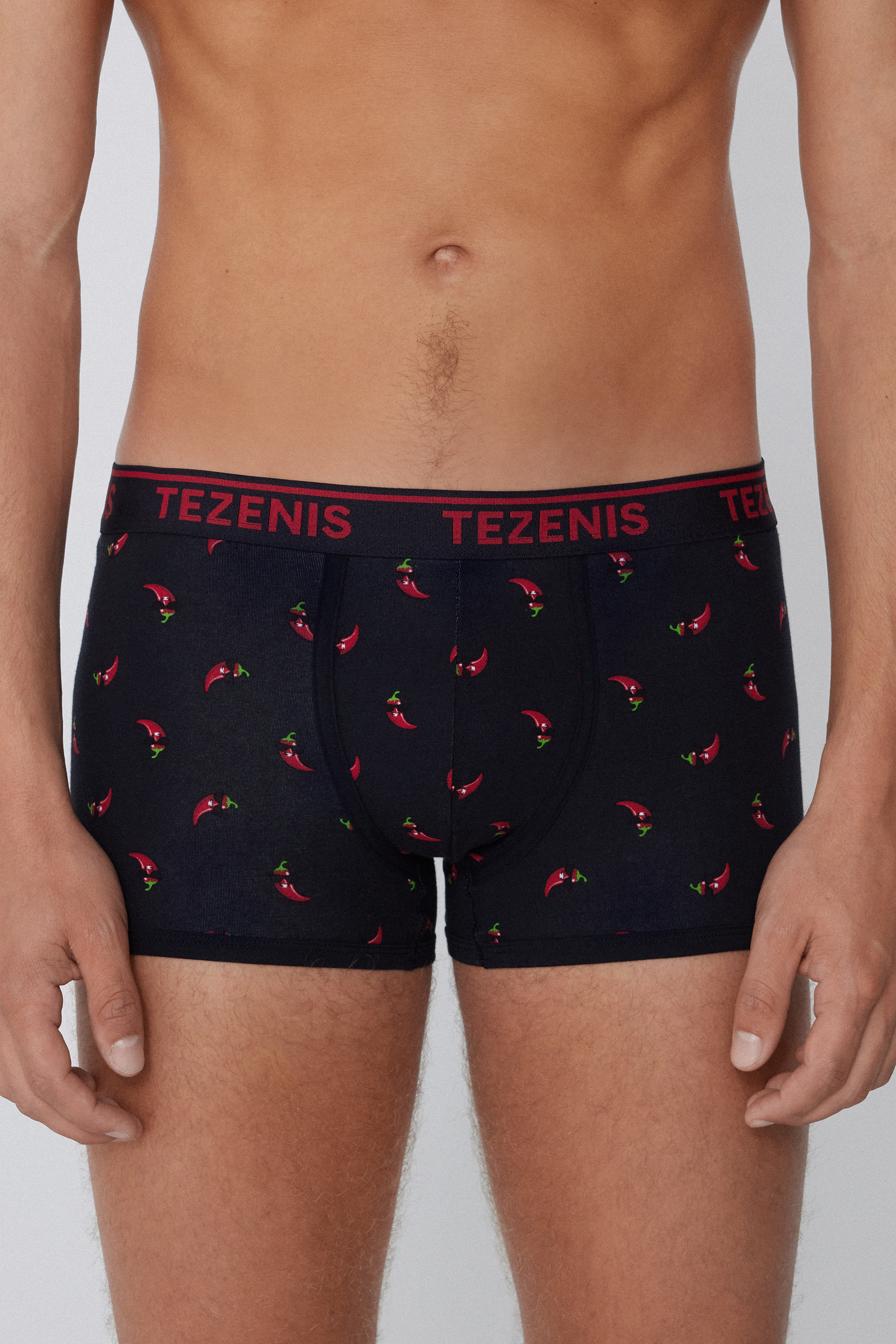 Printed Cotton Logo Boxers with Contrasting Trim Boxers Men