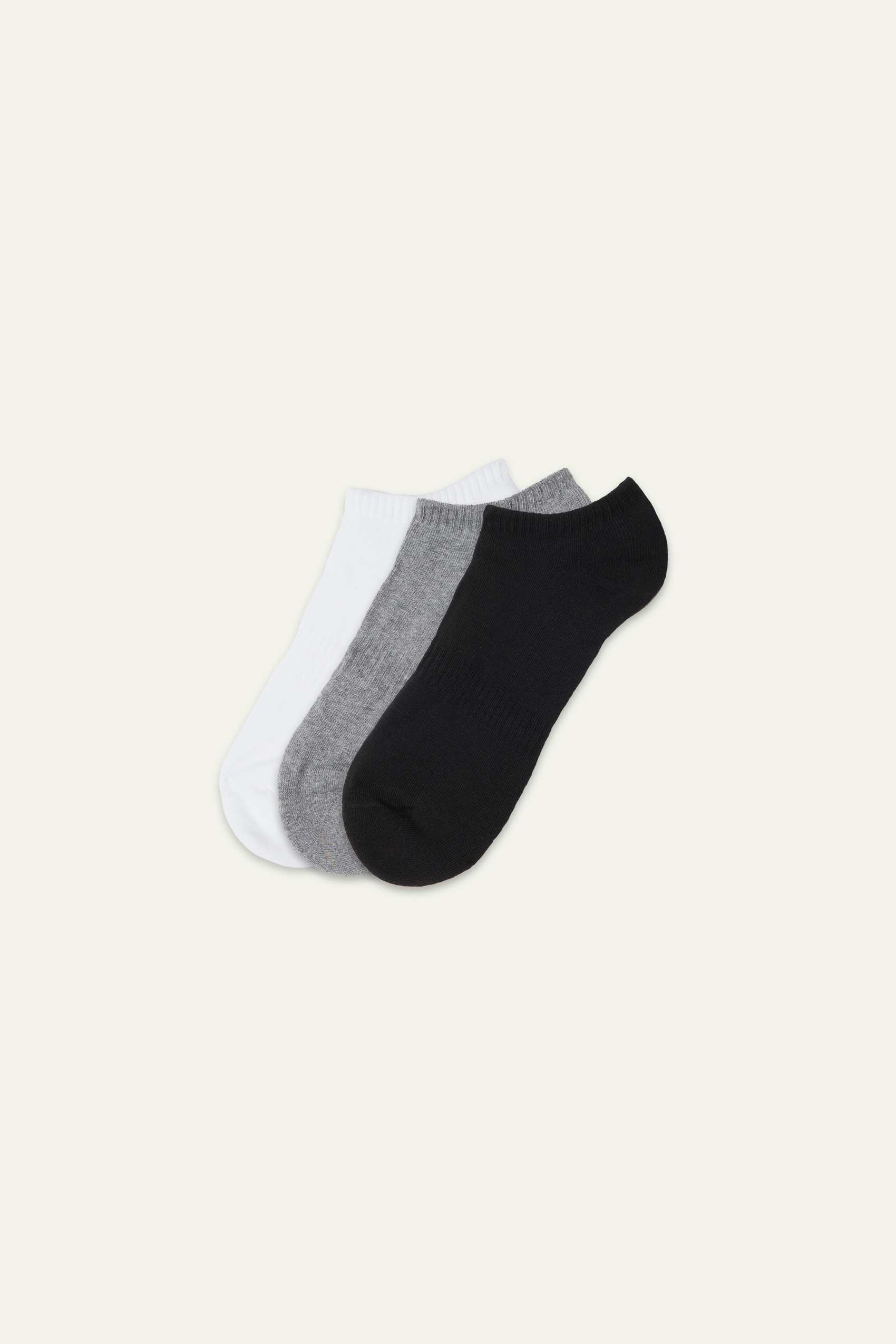 3-Pair Pack Cotton Sport Ankle Socks