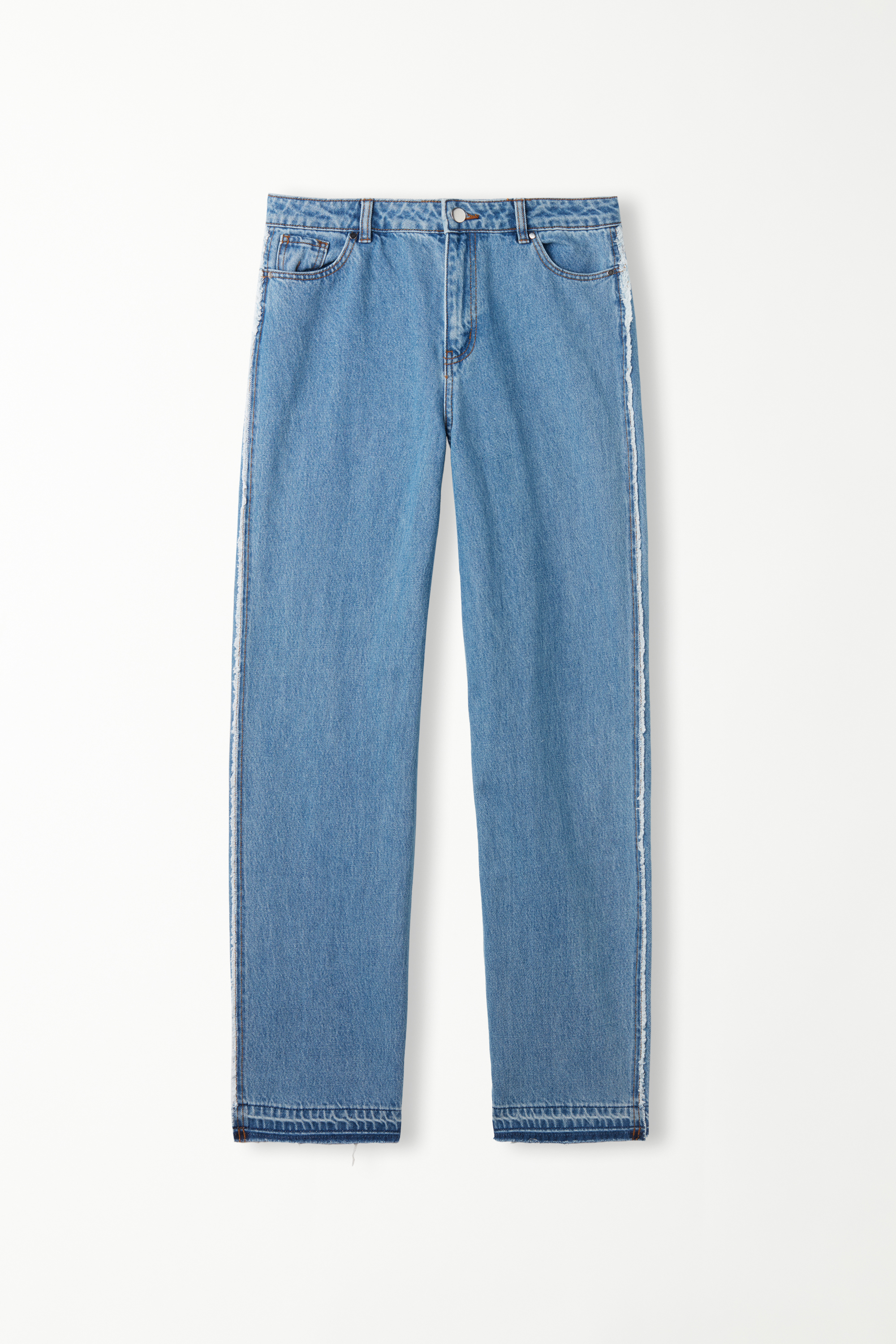 Side Fringe Jeans
