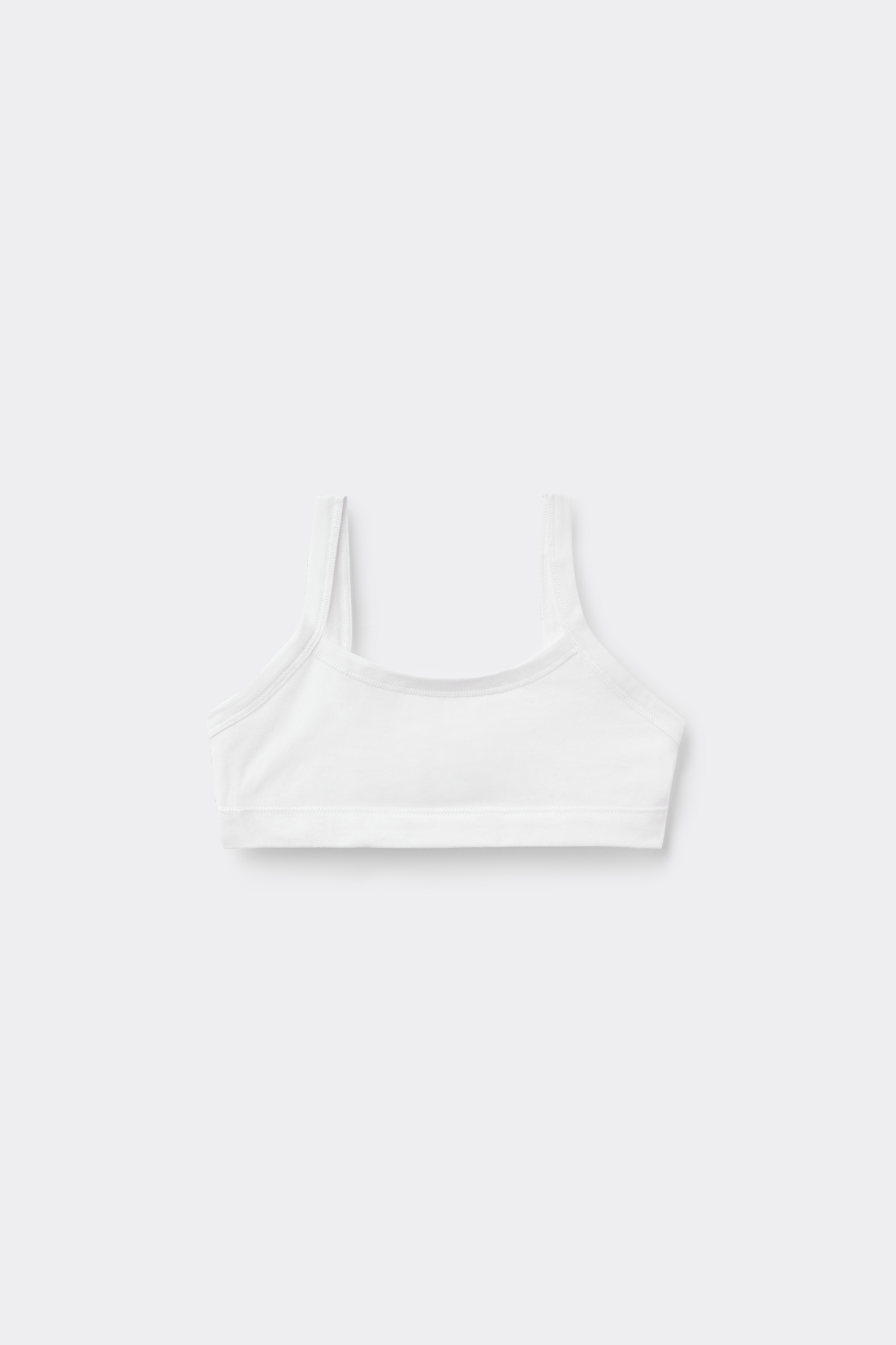 Basic-Bustier aus Baumwolle für Mädchen