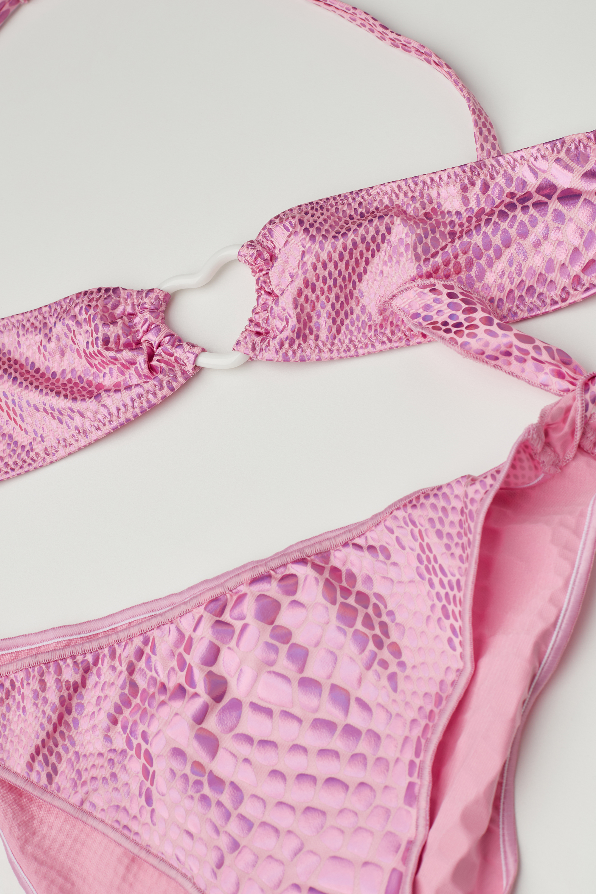 Girls’ Lovely Snake Bandeau Bikini