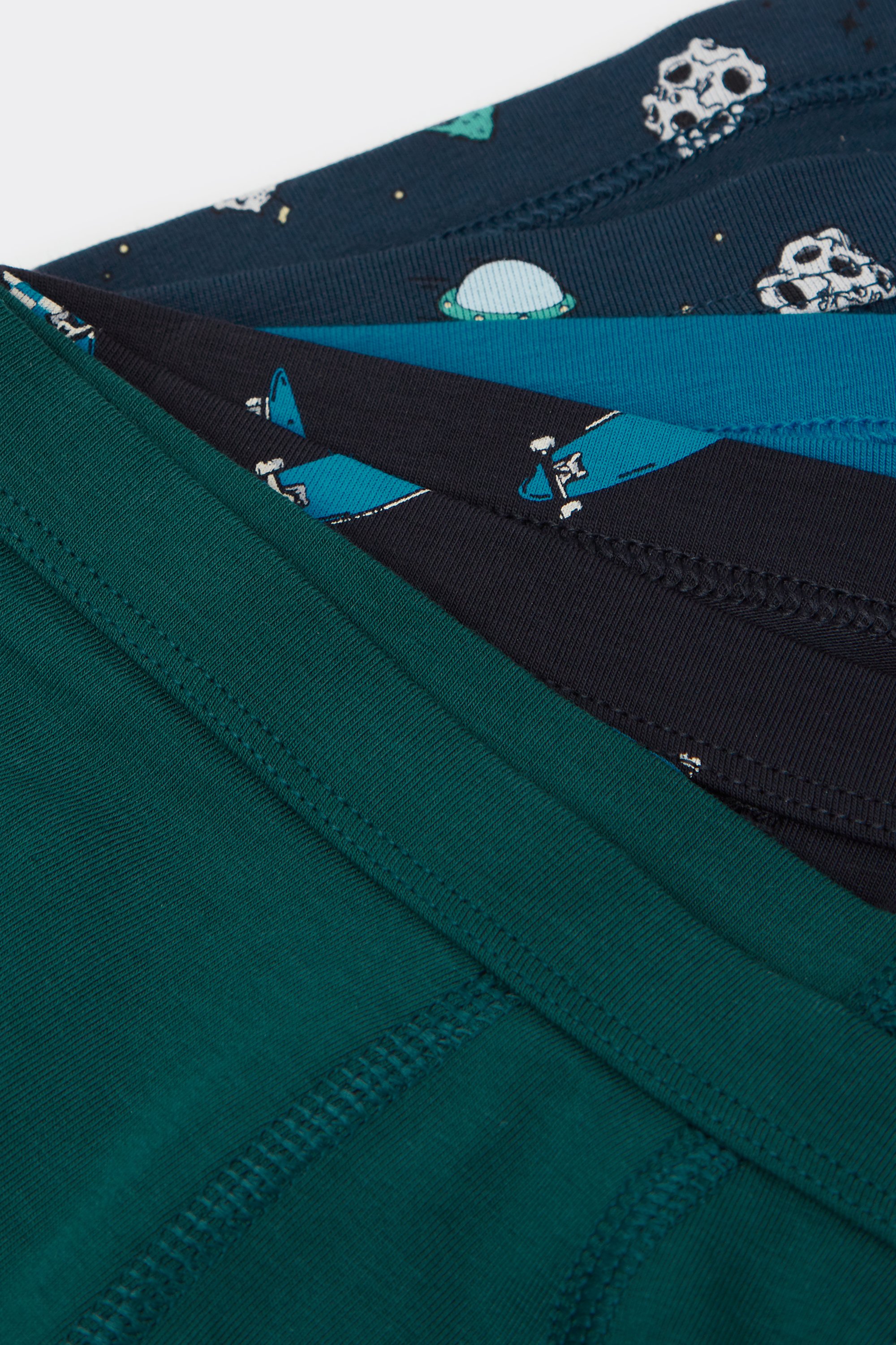 4 Βαμβακερά Μποξεράκια με Print για Αγόρια