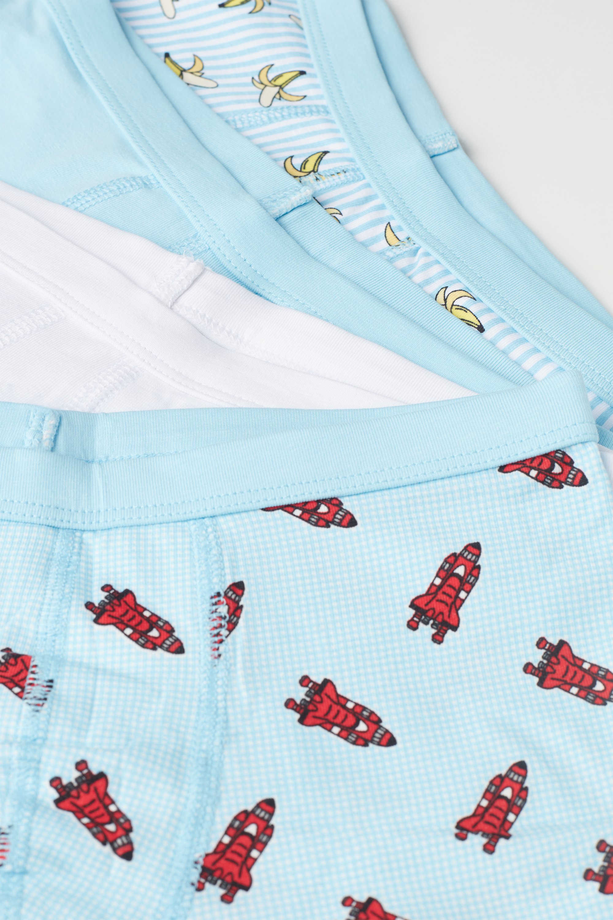 Pack of 4 Printed Cotton Boxers