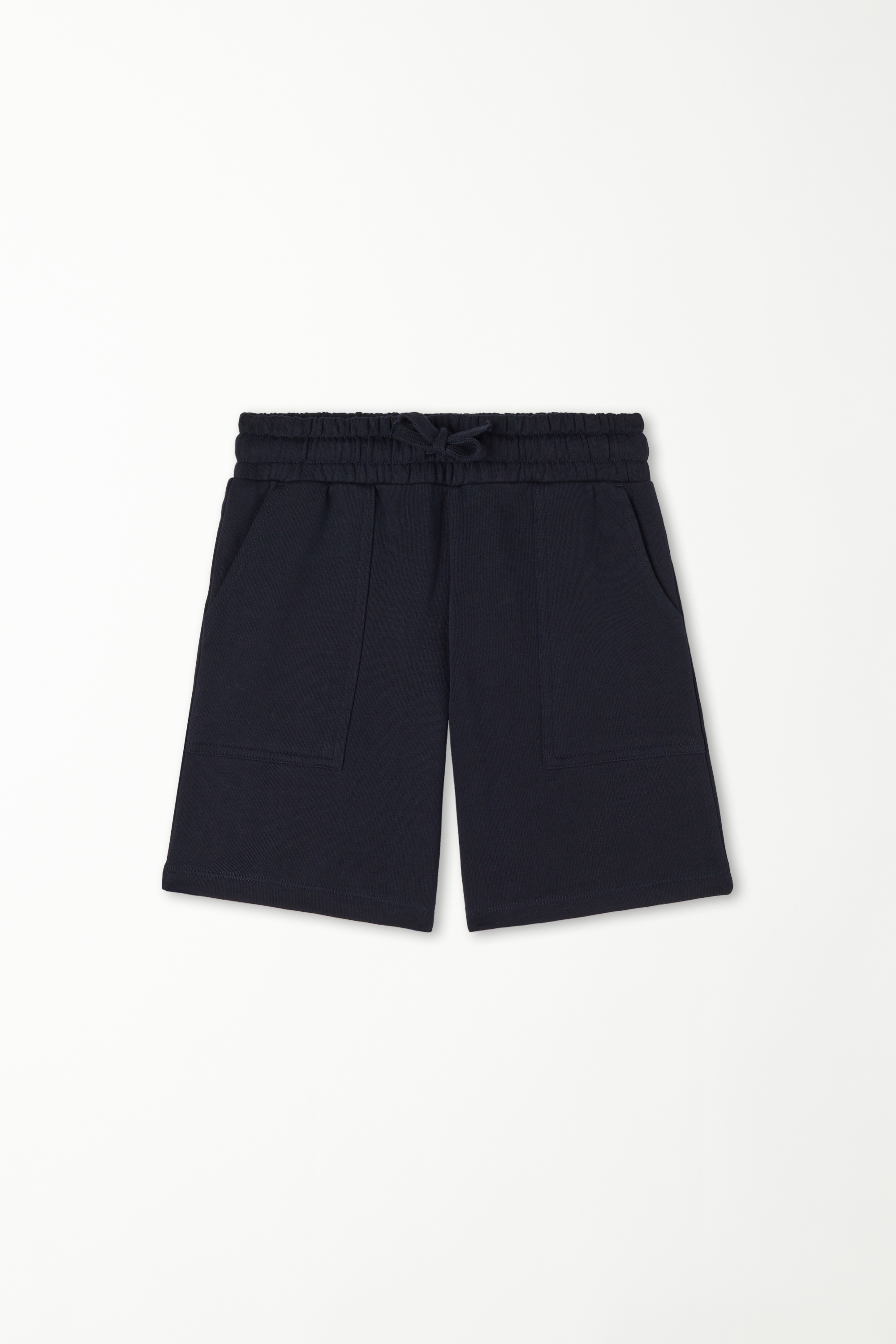 Pantaloni Scurți din Tricot de Bumbac cu Buzunare Băieți