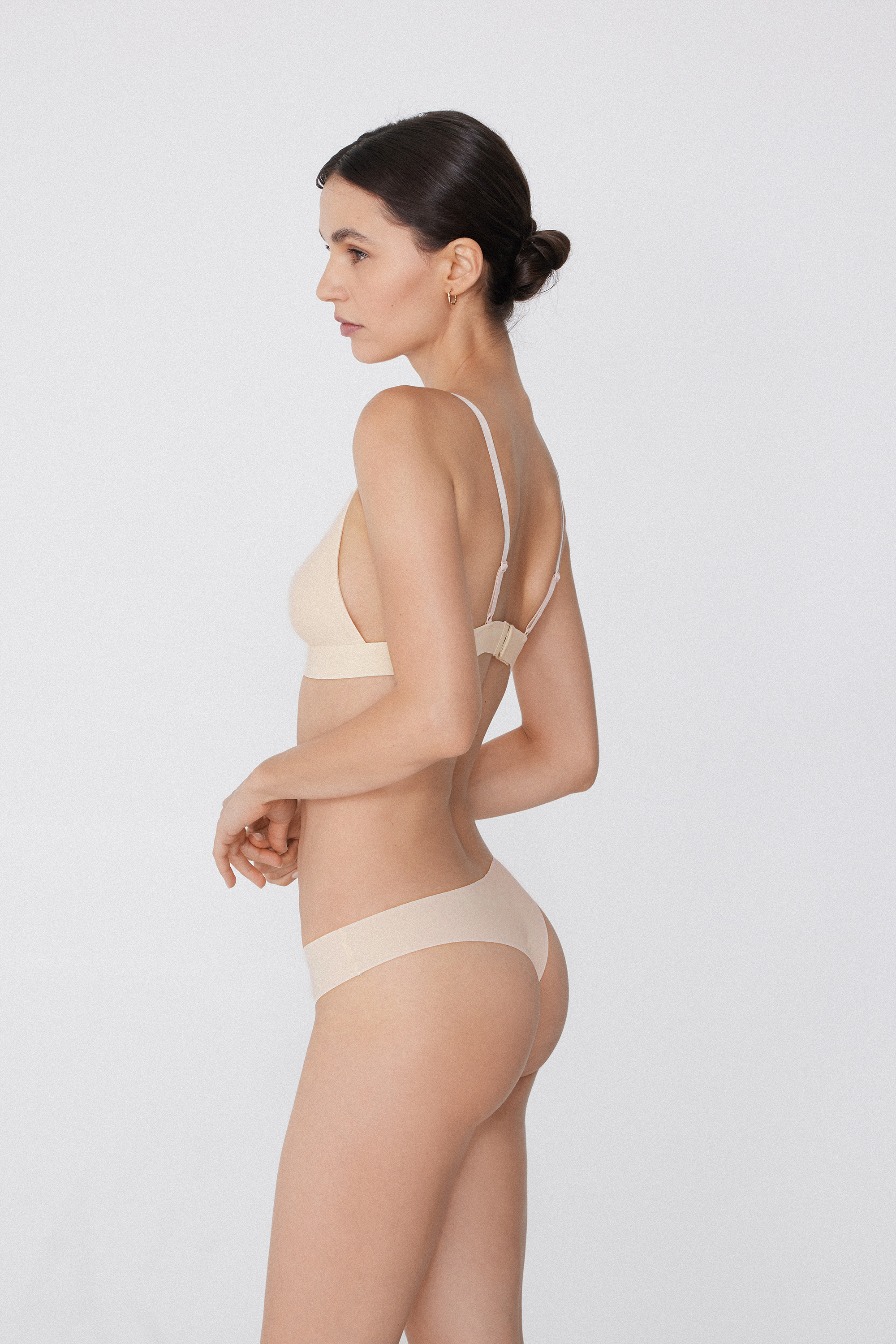 Tanga microfibre sans coutures