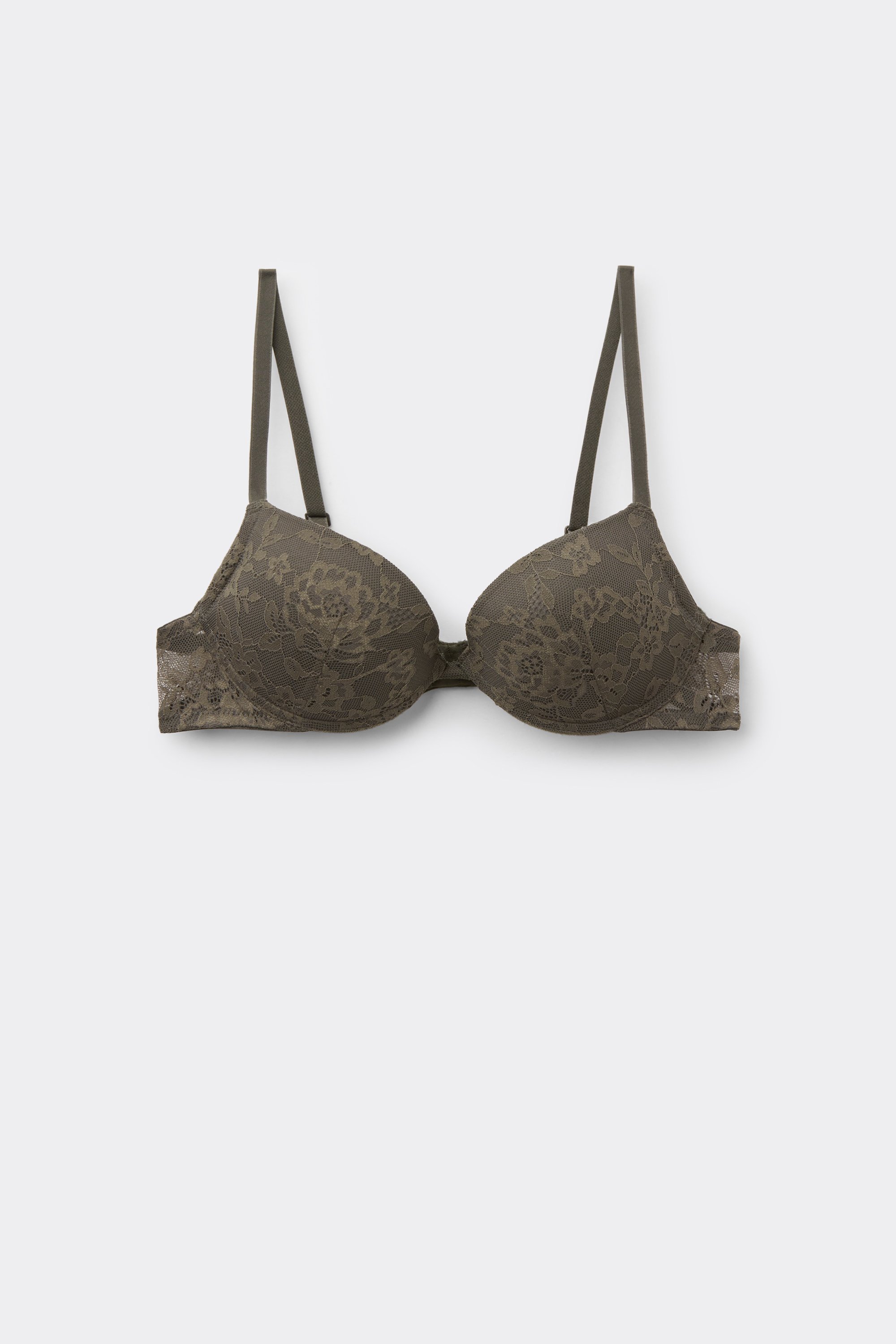 Reggiseno Super Push-up in Pizzo Riciclato Los Angeles