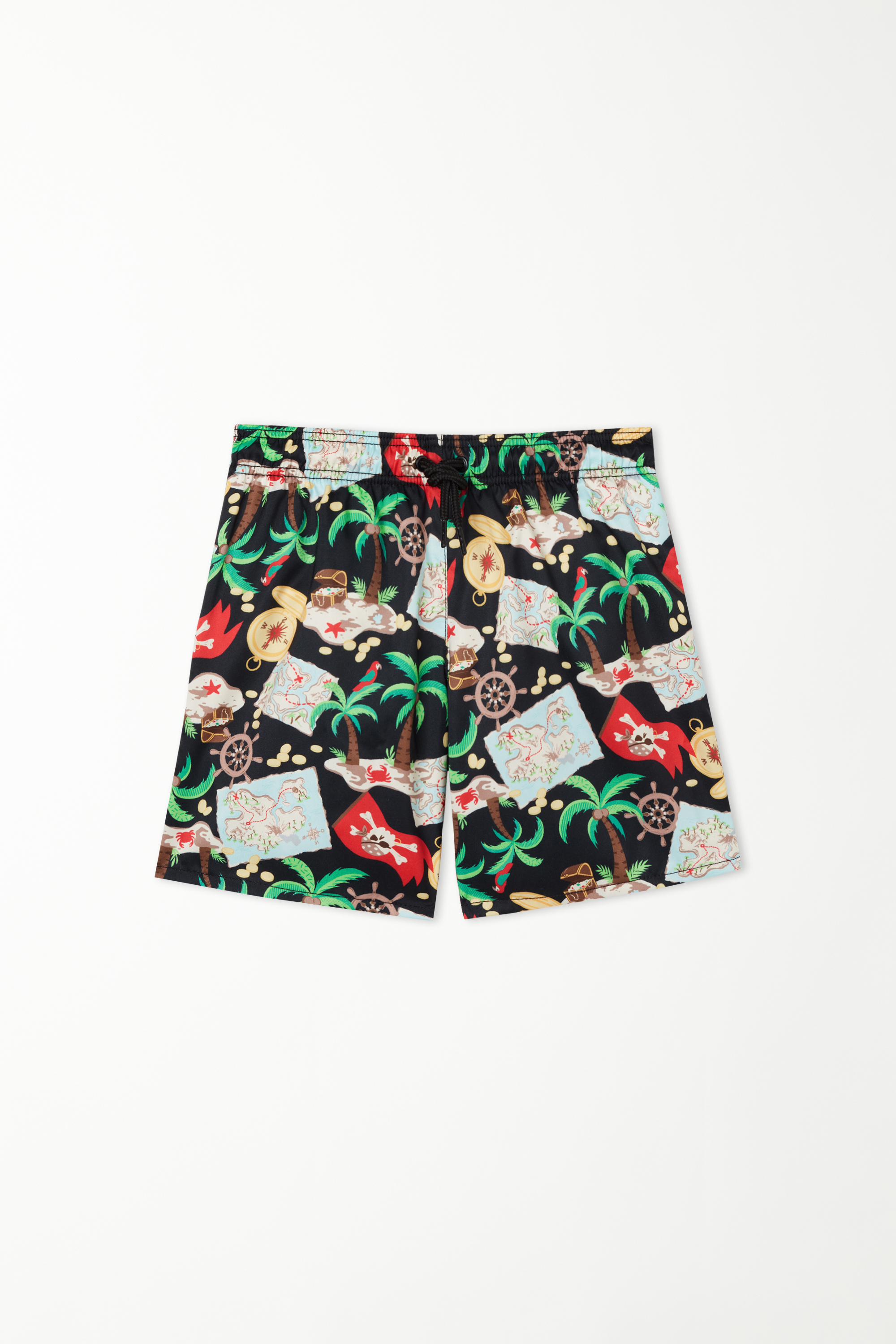 Μαγιό Boxer για Αγόρια από Ύφασμα με Print