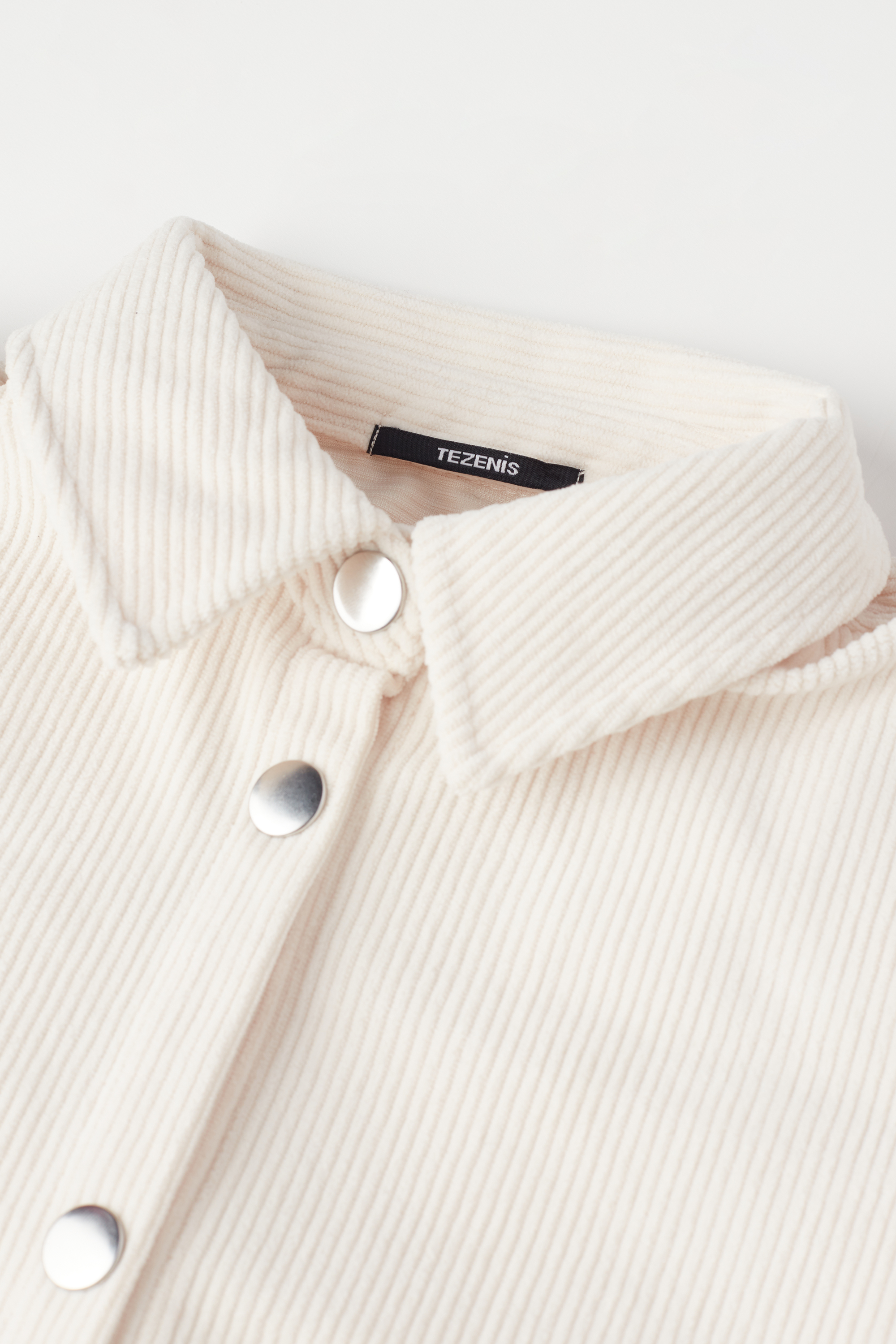 Camicia Manica Lunga in Velluto a Coste Bimba