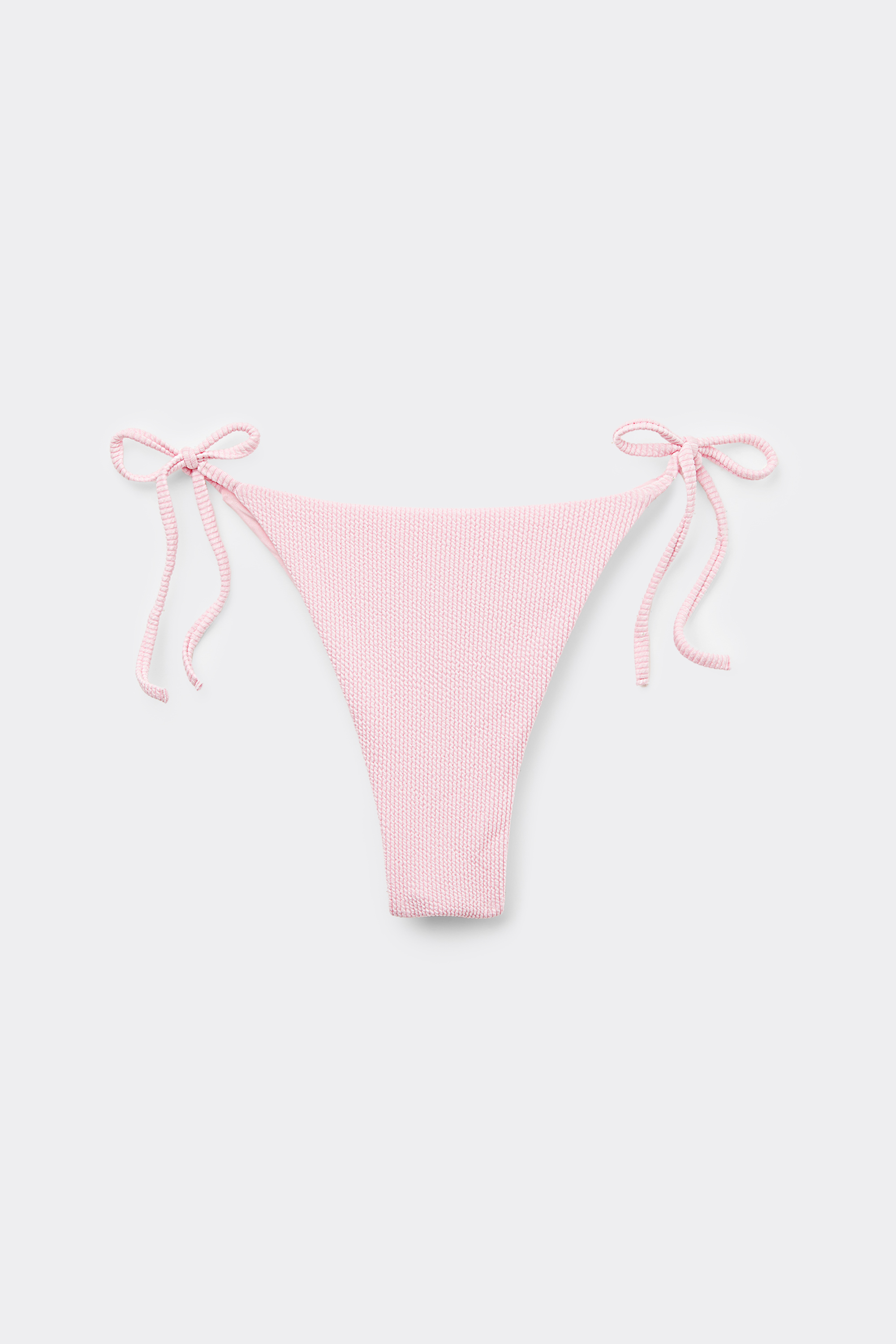 Brazilian-Bikinislip zum Binden Classic Rib Micro recycelt
