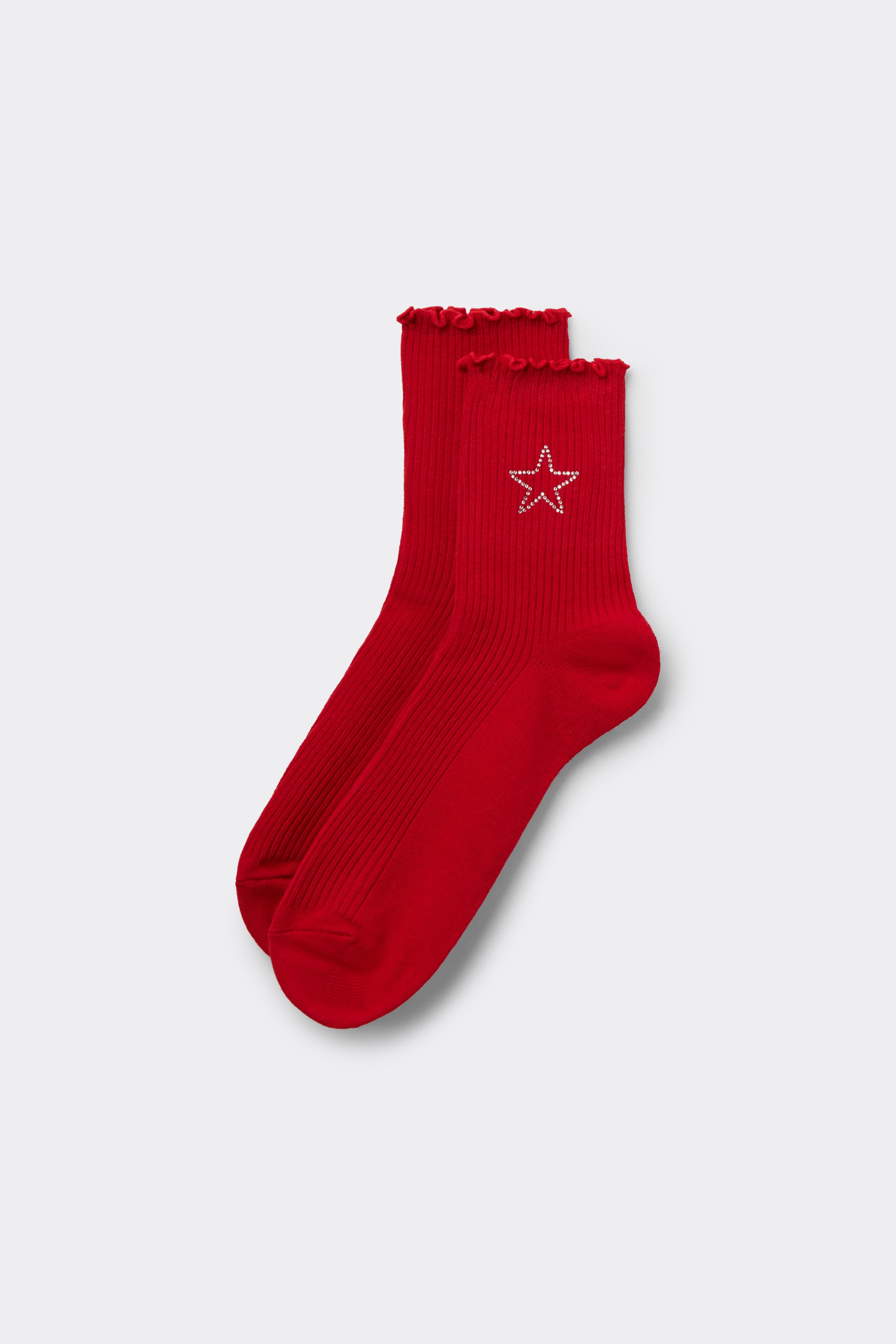 SOCKS NO TRIM RIB