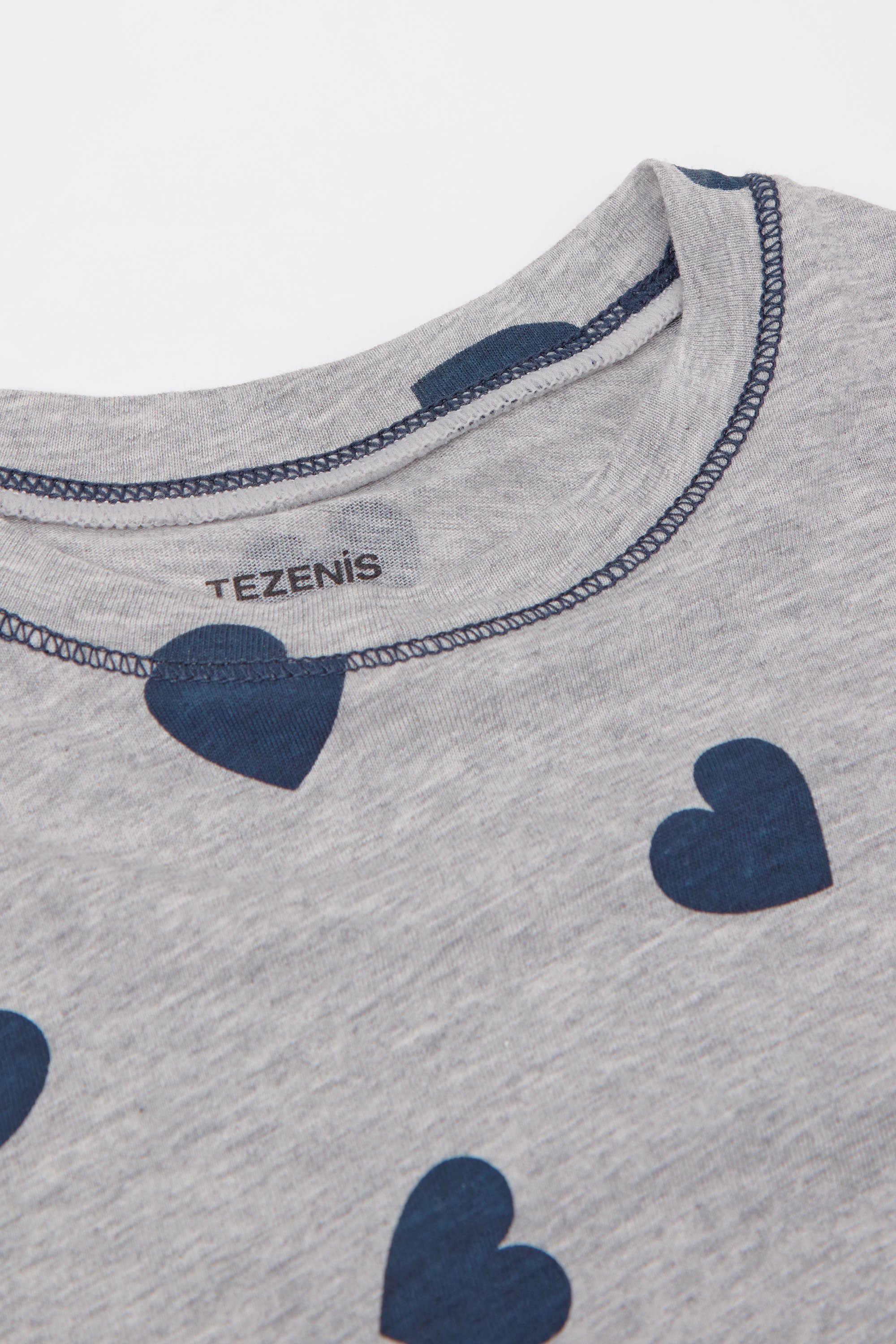 Camicia da Notte Manica Lunga Bimba Cuori