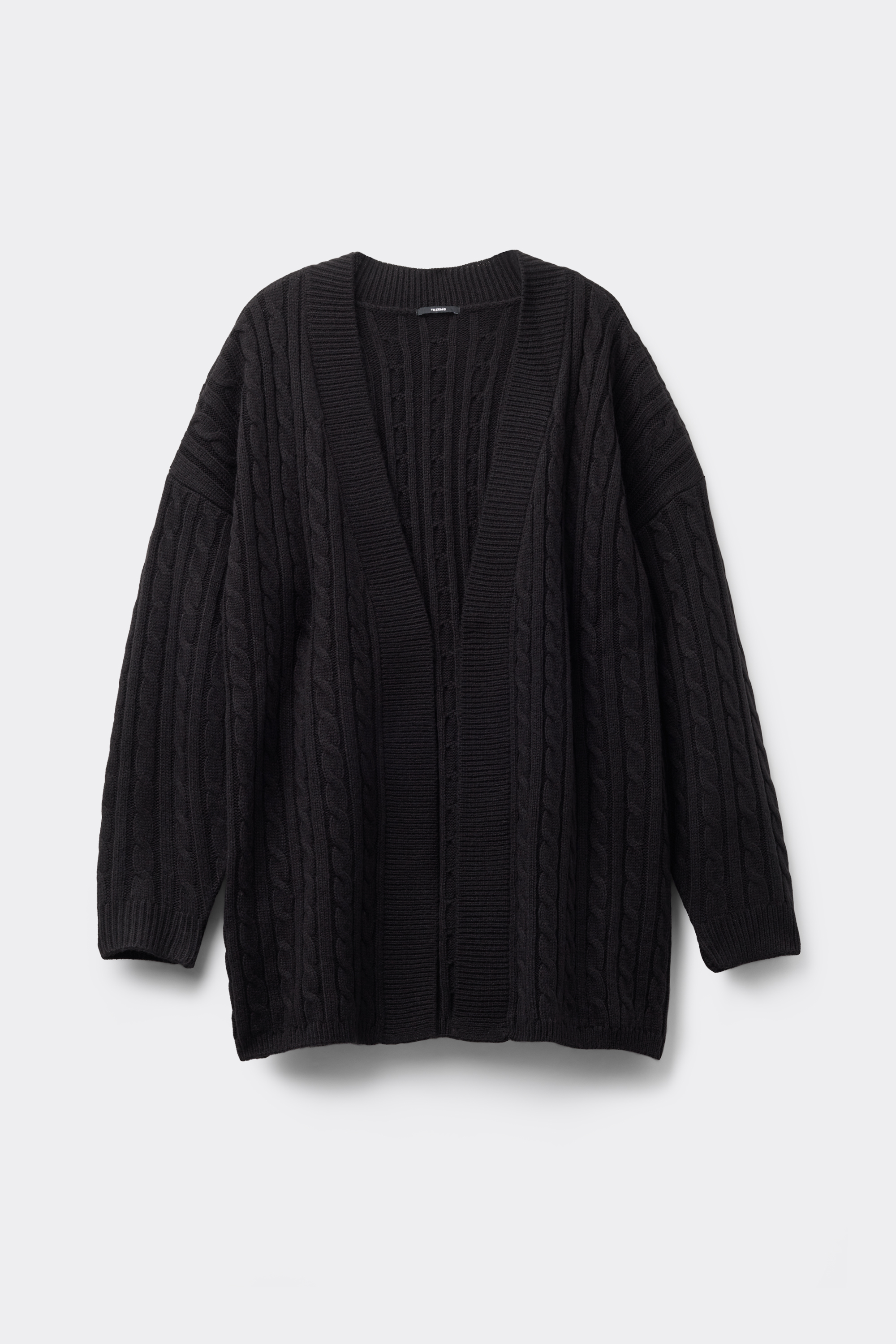 CARDIGAN FULLY-FASHIONED BRAIDS