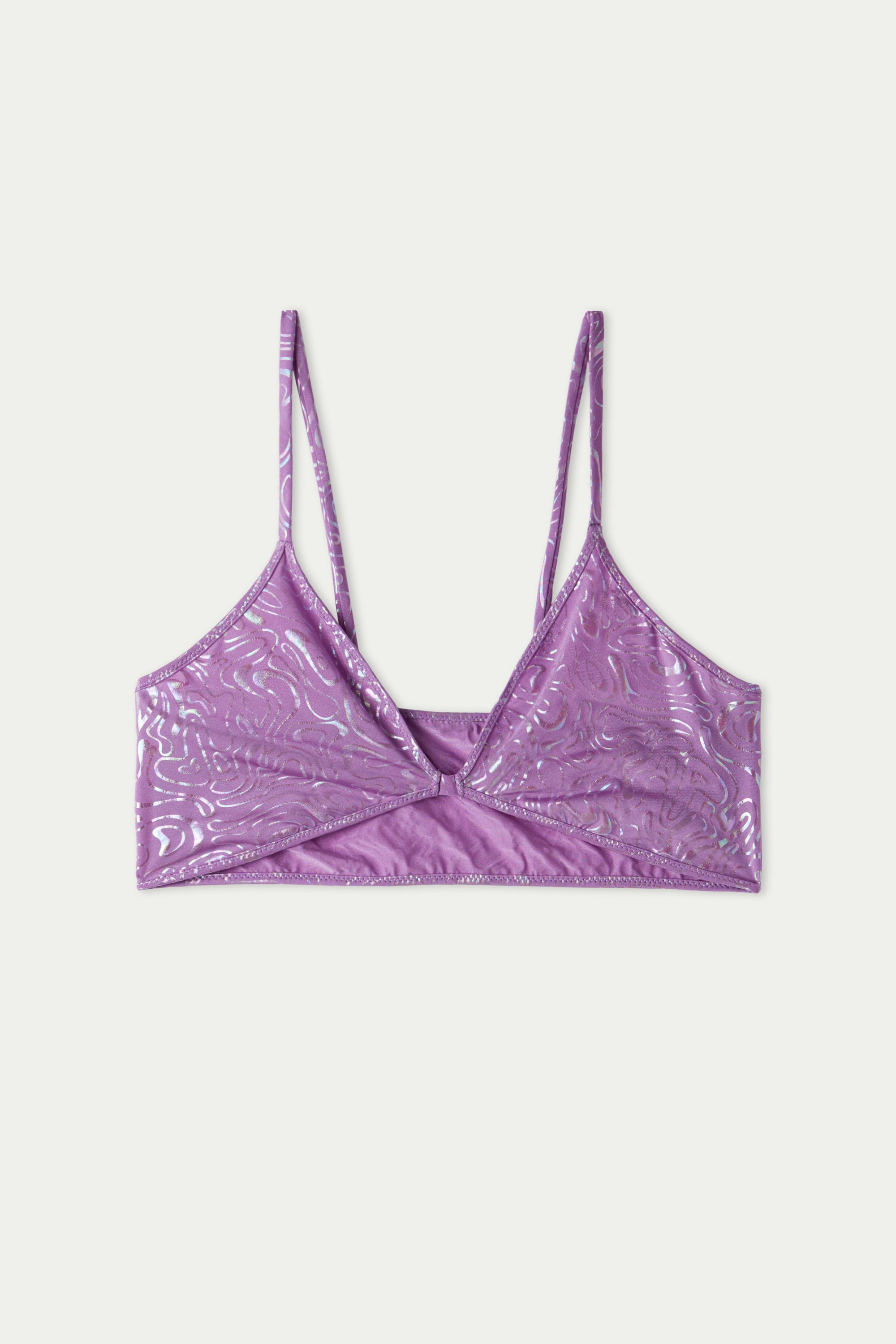 Soutien-gorge Push-up ERES Violet Dentelle – Taille 95A, Neuf Avec étiquettes (valeur 220€)