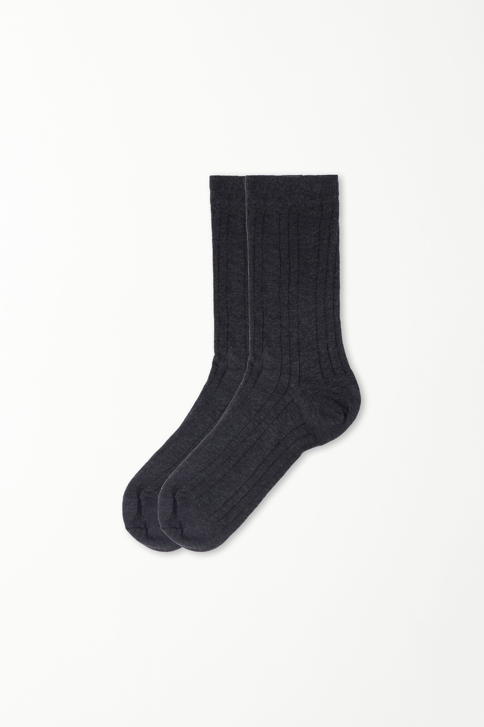 3/4 Length Irregular Ribbed Socks