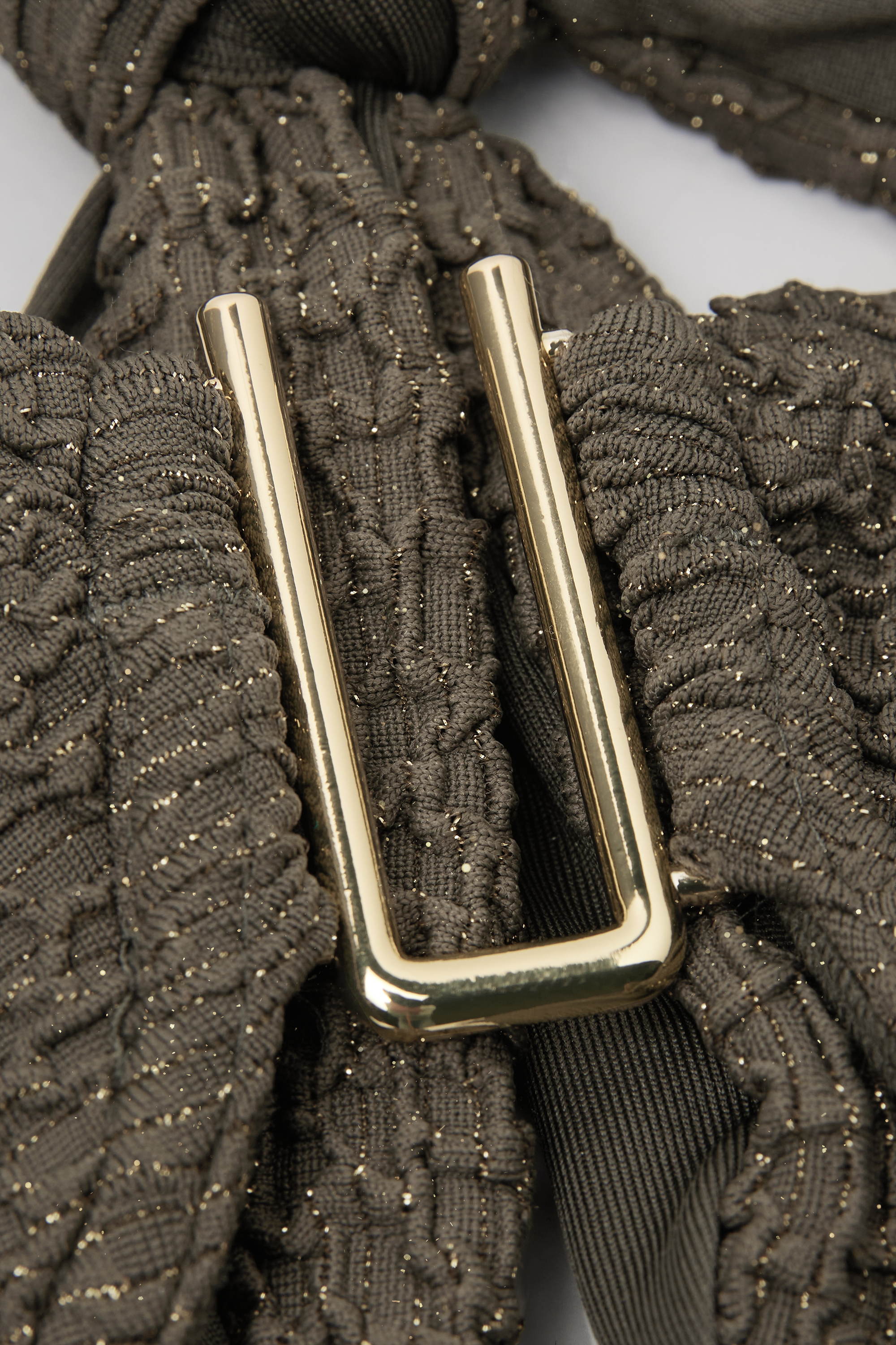 Sujetador Bikini Balconette Crinkle Dune