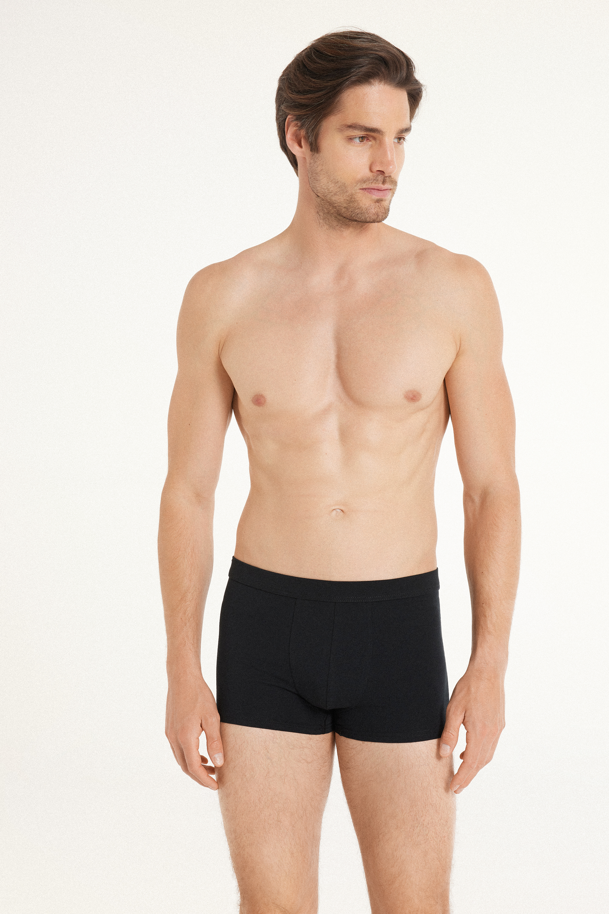 Boxershorts aus elastischer Baumwolle