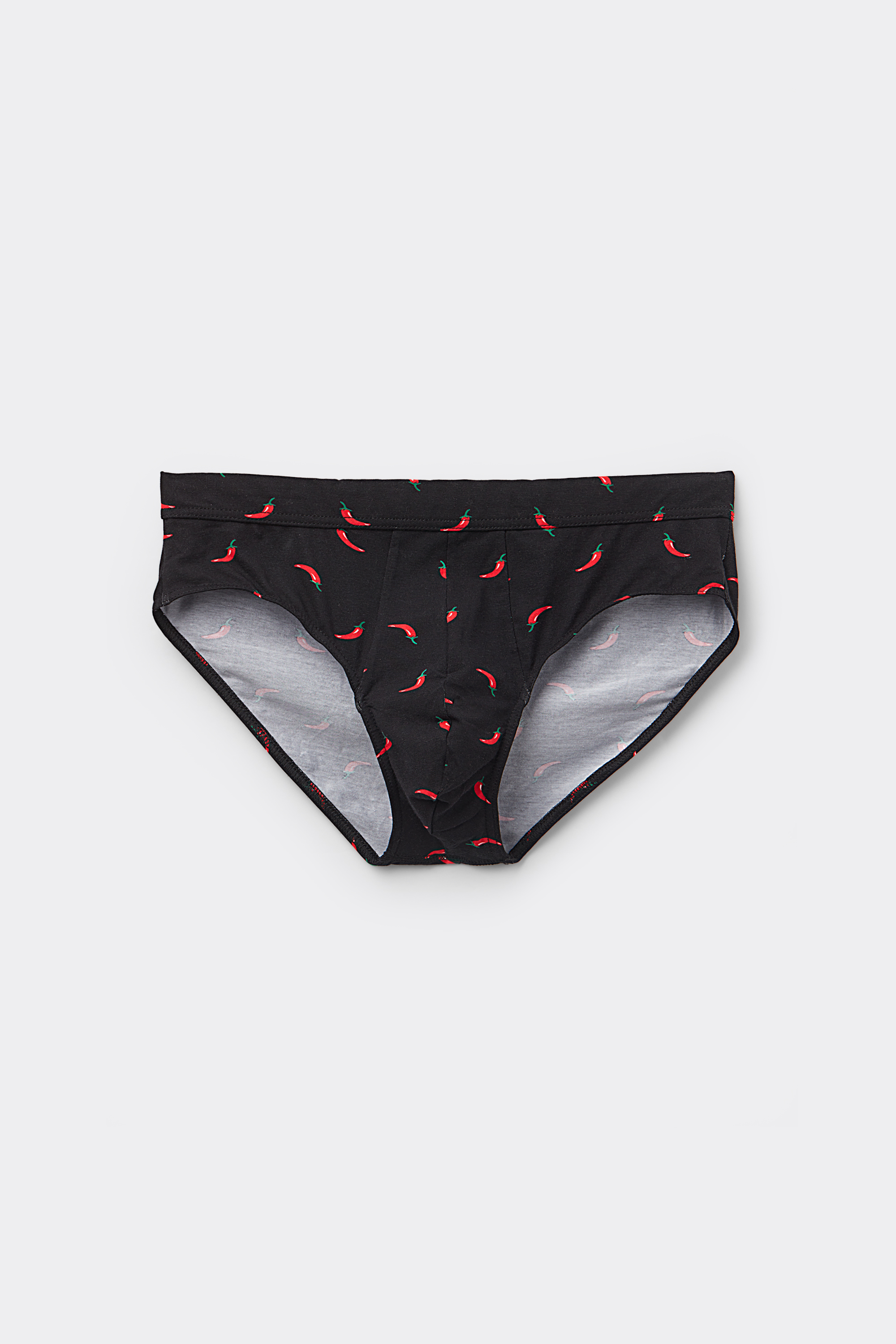 Printed Stretch Cotton Briefs