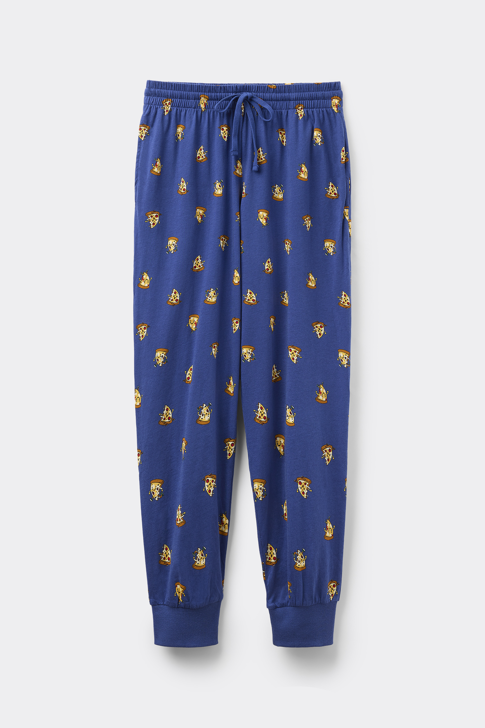 Full Length Cotton Pants with Cuffs