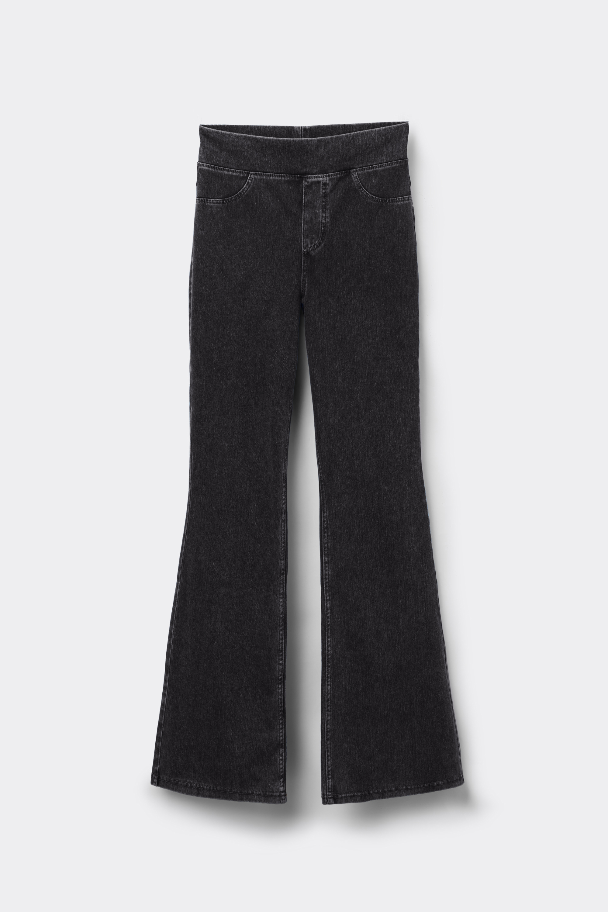 Schlaghose aus Extra-Stretch-Denim