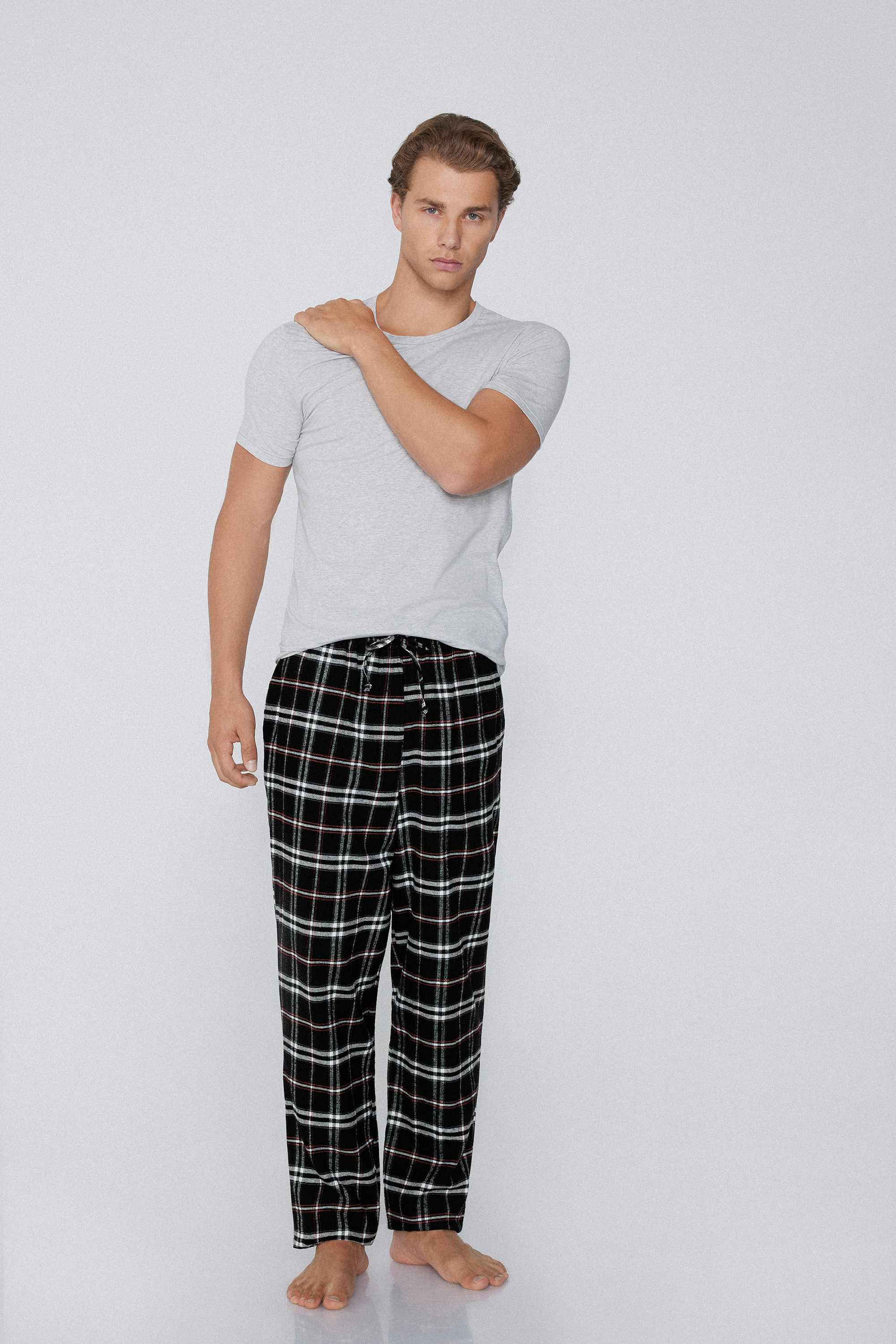 Long Flannel Trousers
