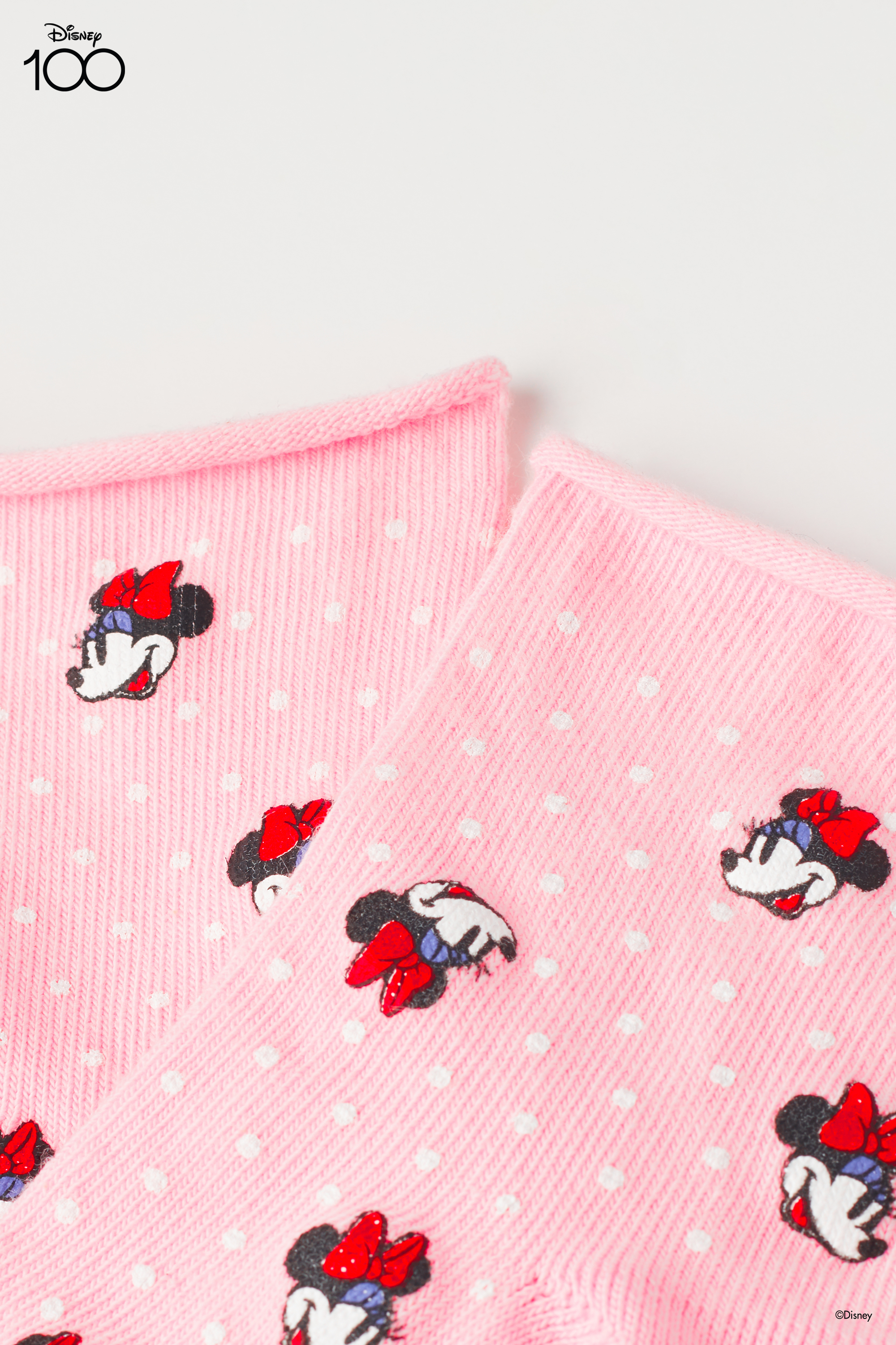 Girls’ Disney 100 Short Cotton Socks