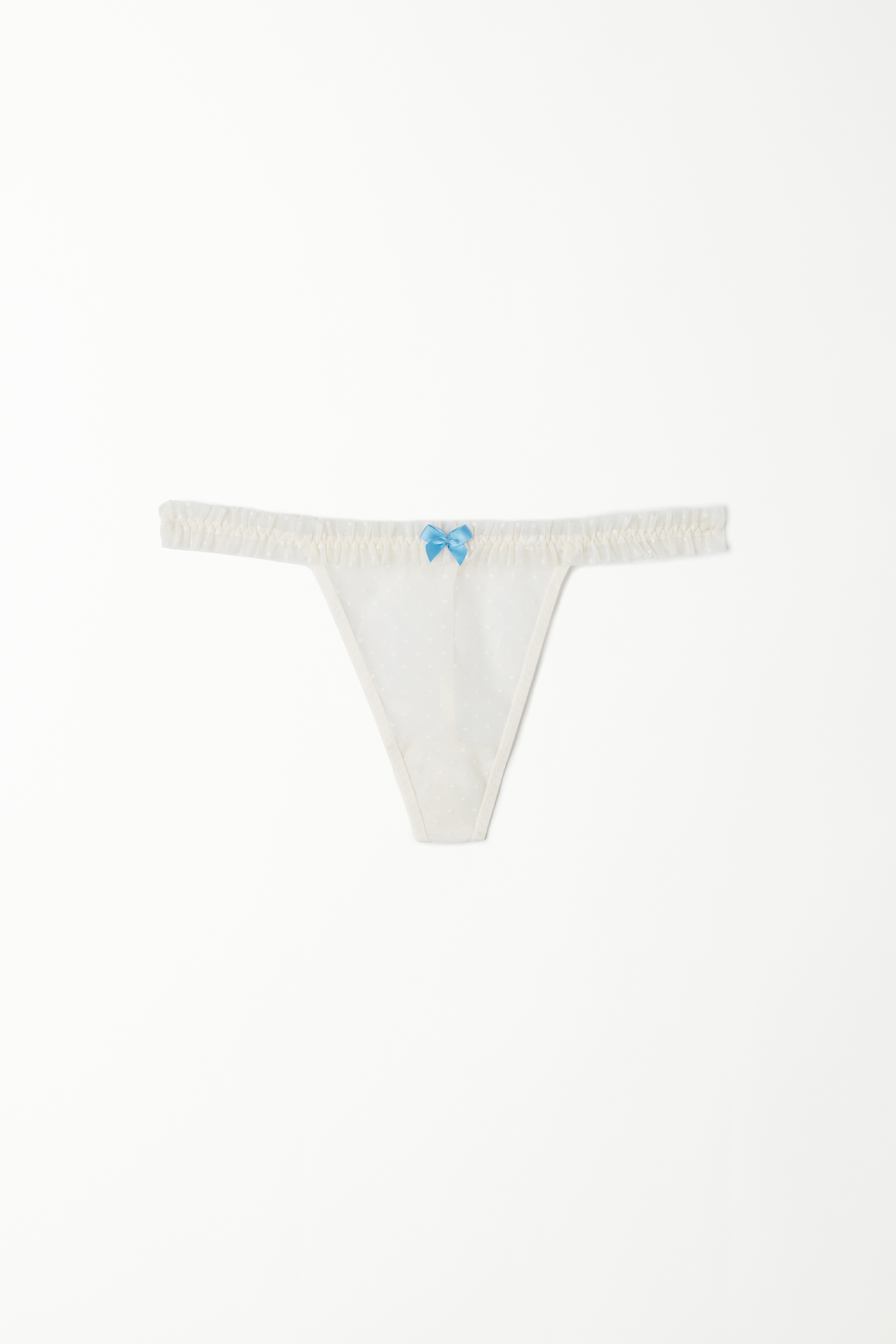 G-String With Thin Tanga-Style Panel and Ruching