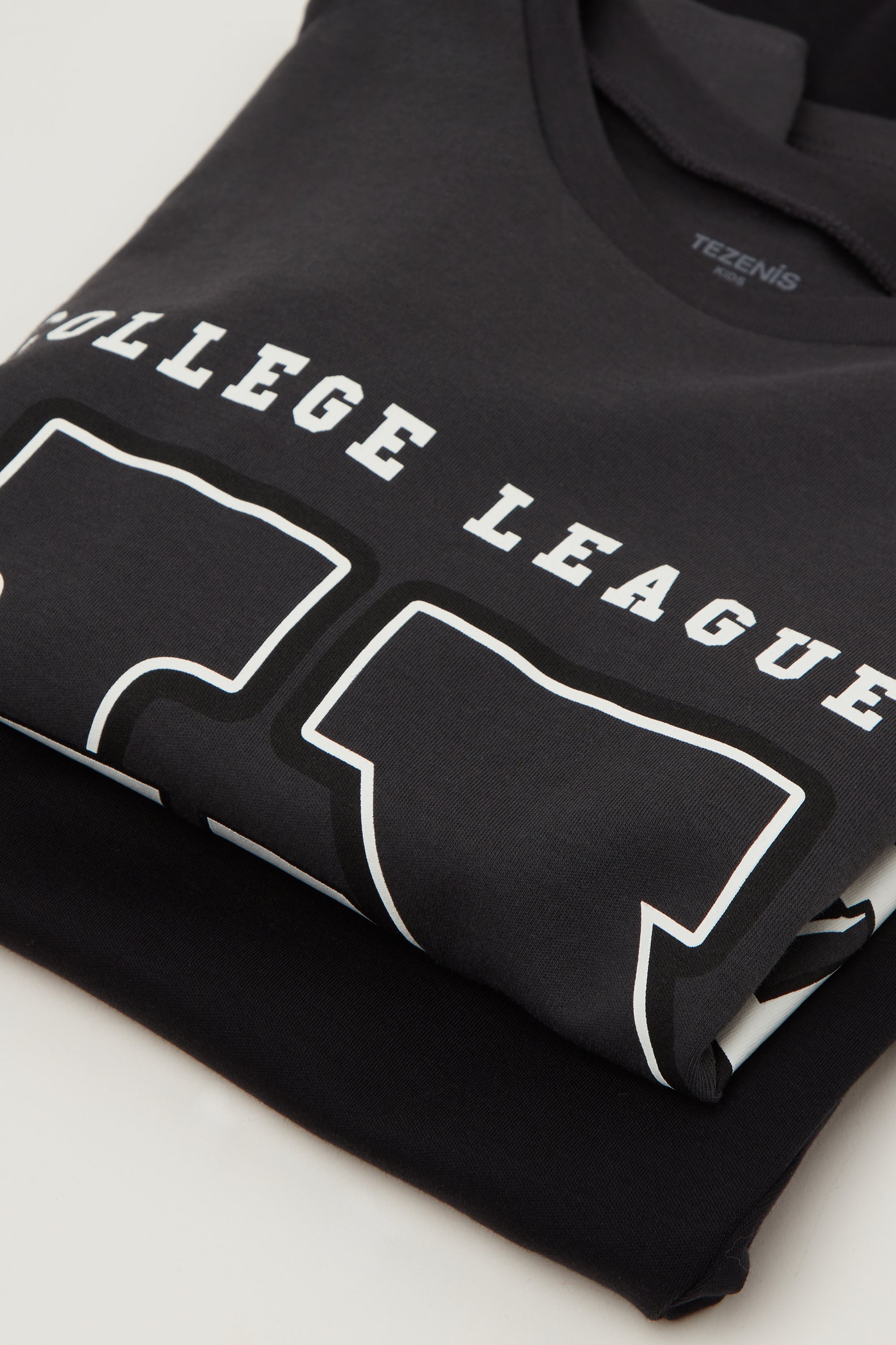 Pigiama Lungo Bimbo Cotone Pesante Stampa Baseball
