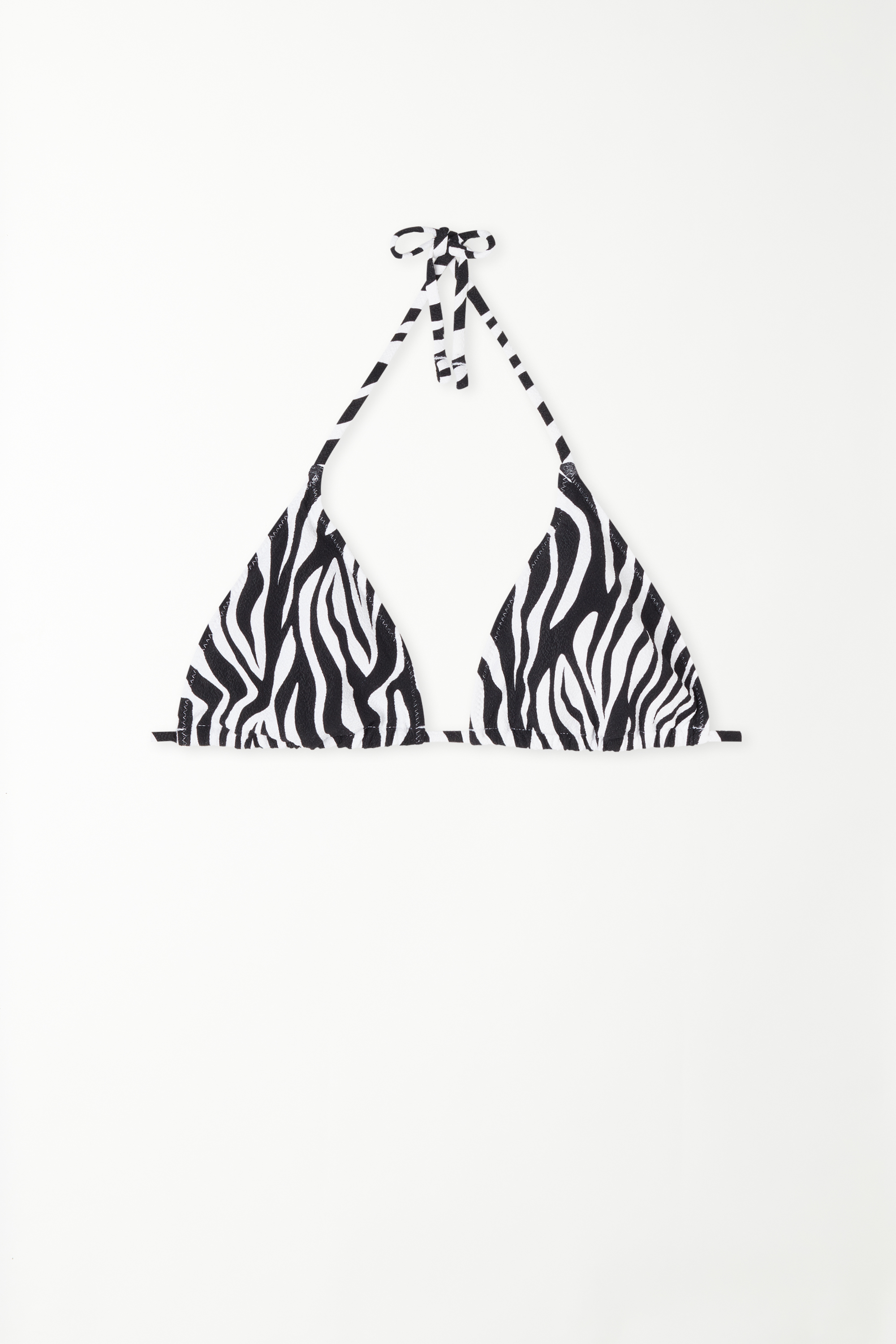 Triangel-Bikinioberteil mit herausnehmbaren Polstern Timeless Zebra