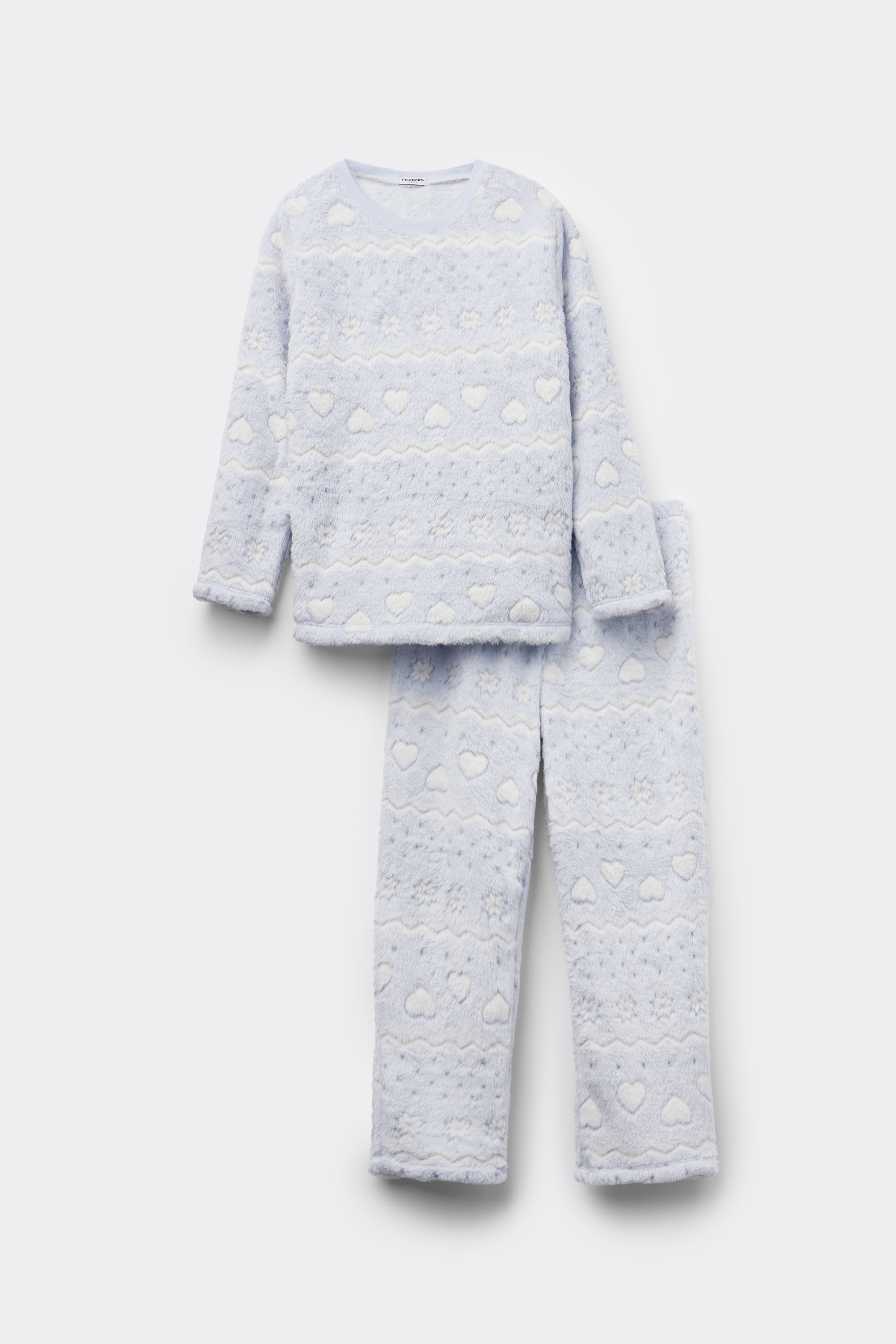 Pijama Llarg Polar fi Nena Estampat Nòrdic