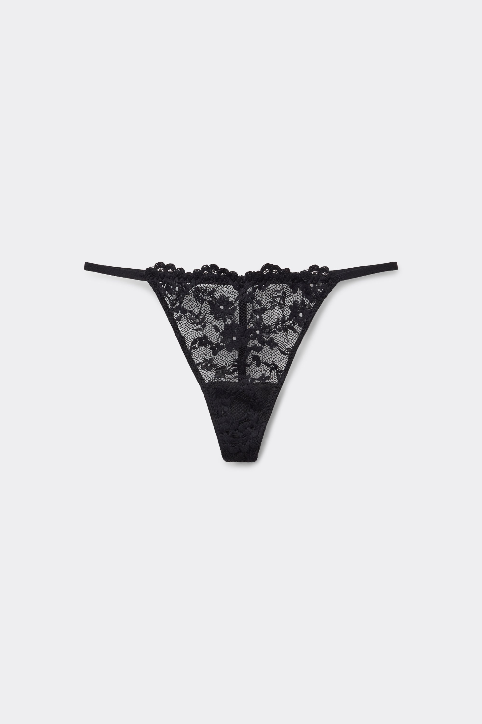 String mit Seitenband im Tanga-Stil aus Spitze Eternal Cotton
