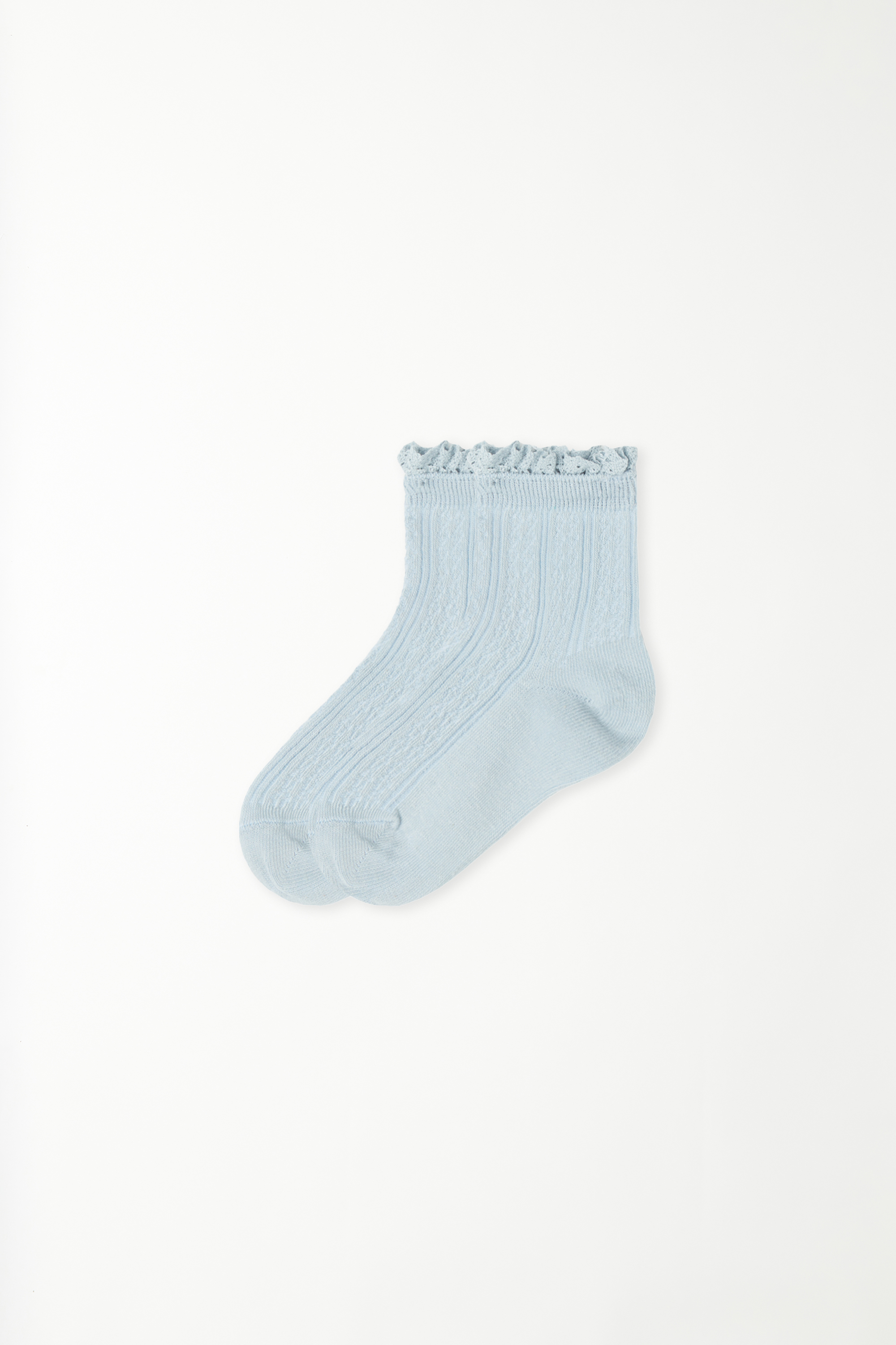 Girls’ Short Ruffled Socks