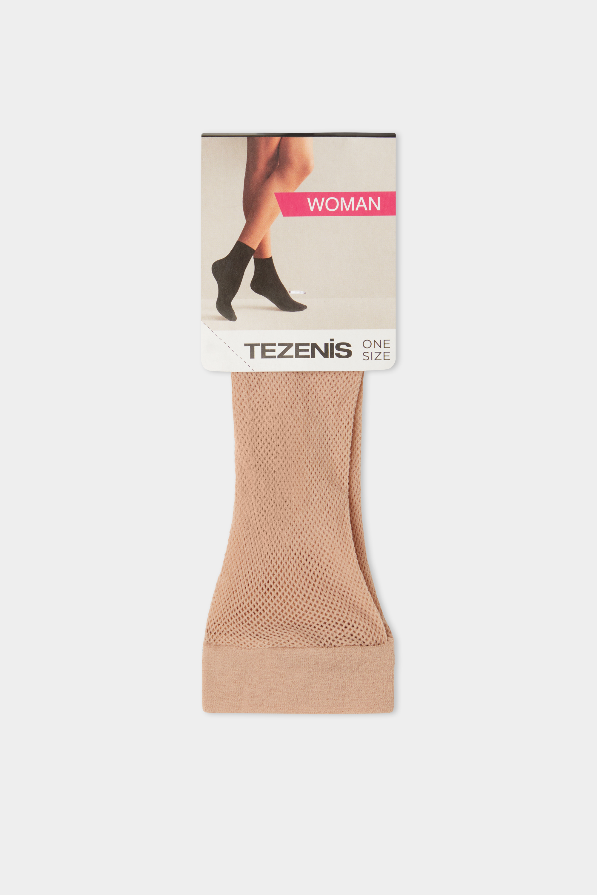 Micro-Fishnet Socks