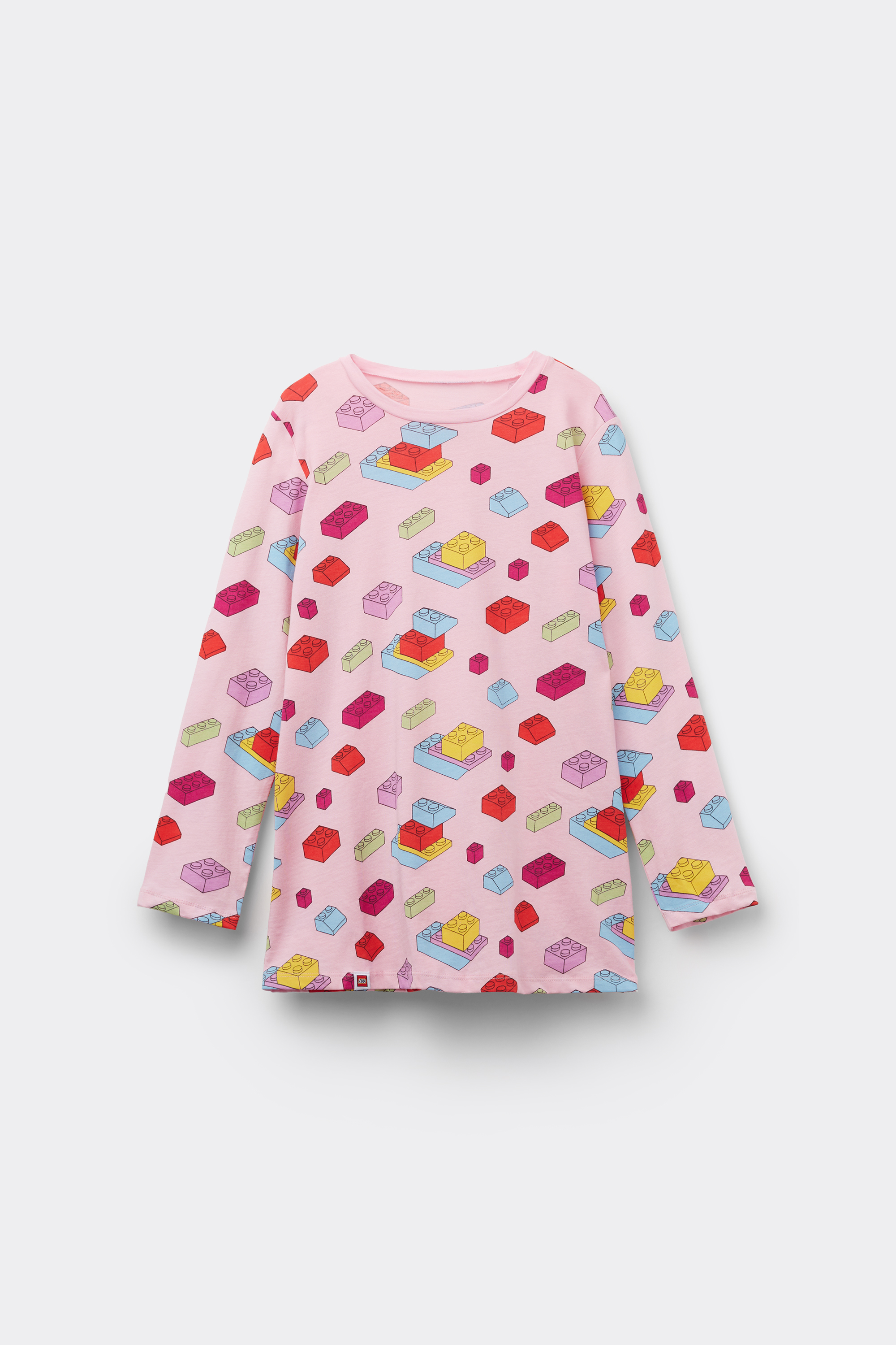 Camicia da Notte Bimba in Cotone Stampa Lego