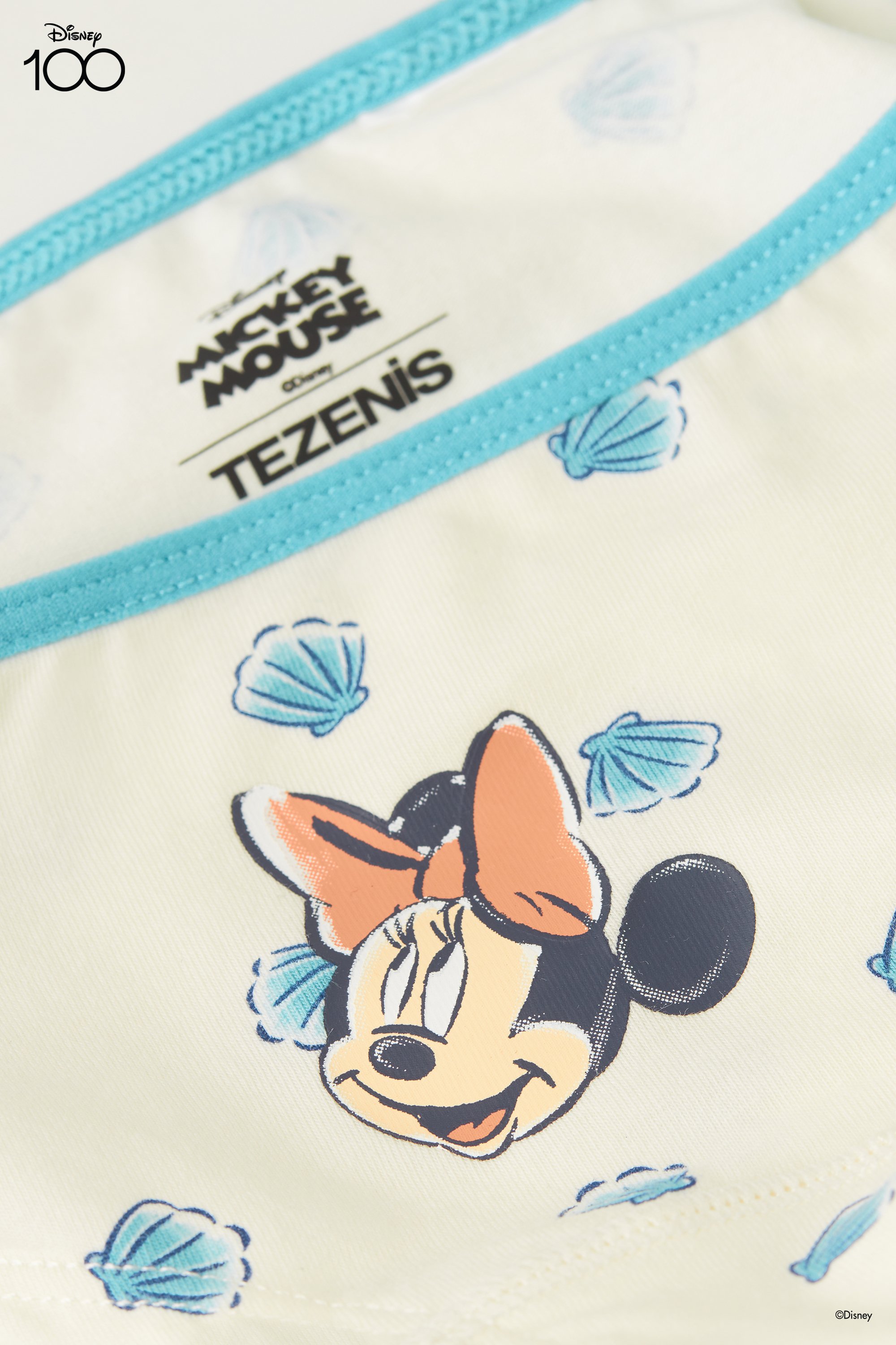 Girls’ Disney Mickey Mouse Cotton French Knickers