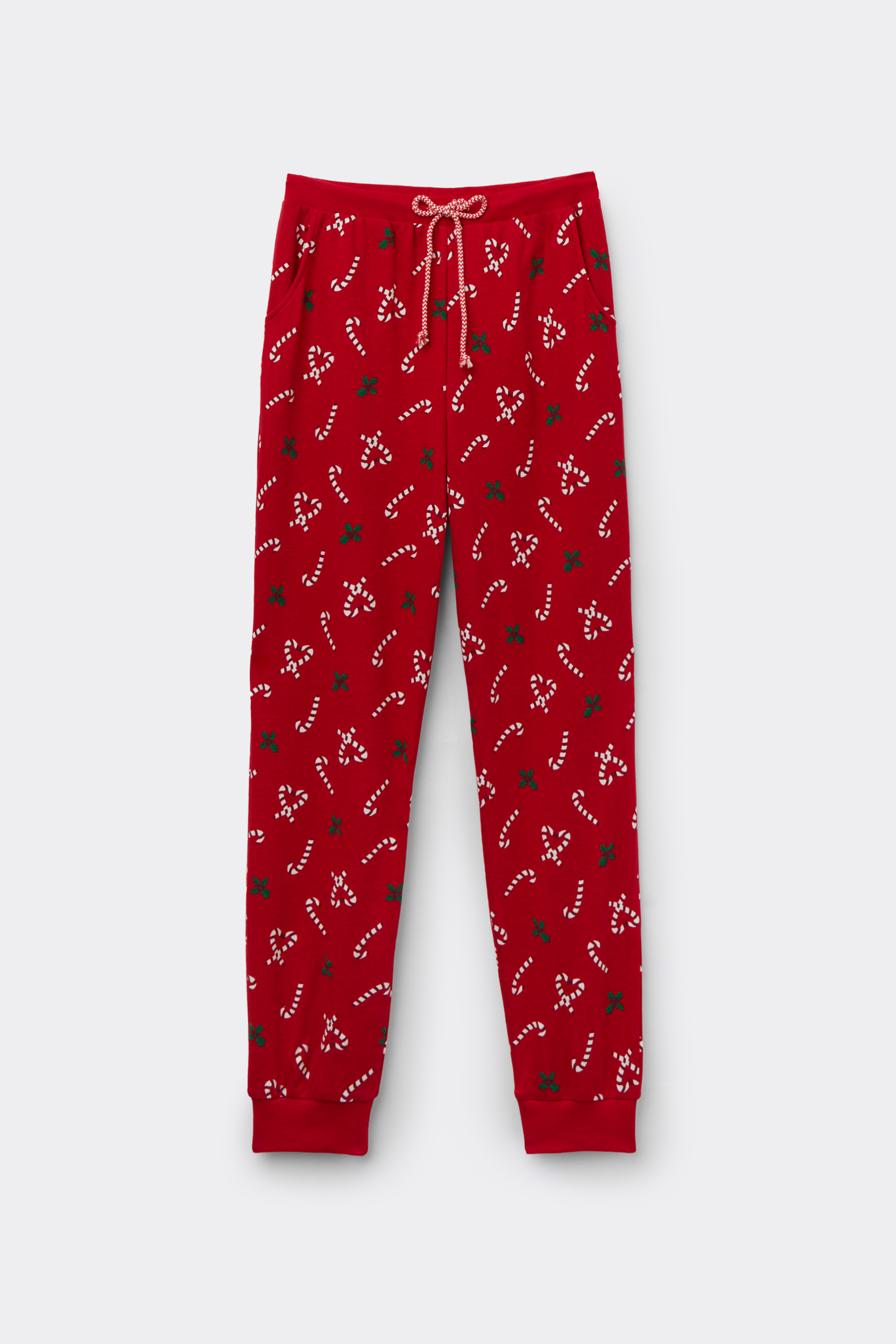 Jogger in Cotone Pesante Stampato