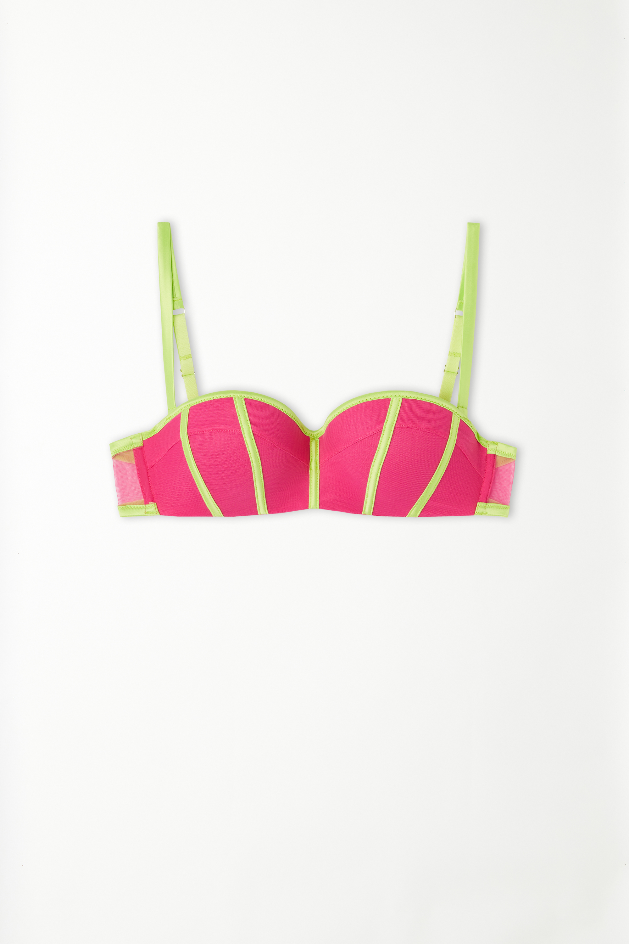 Soutien-gorge Bandeau Ultra-rembourré Colorful Tulle